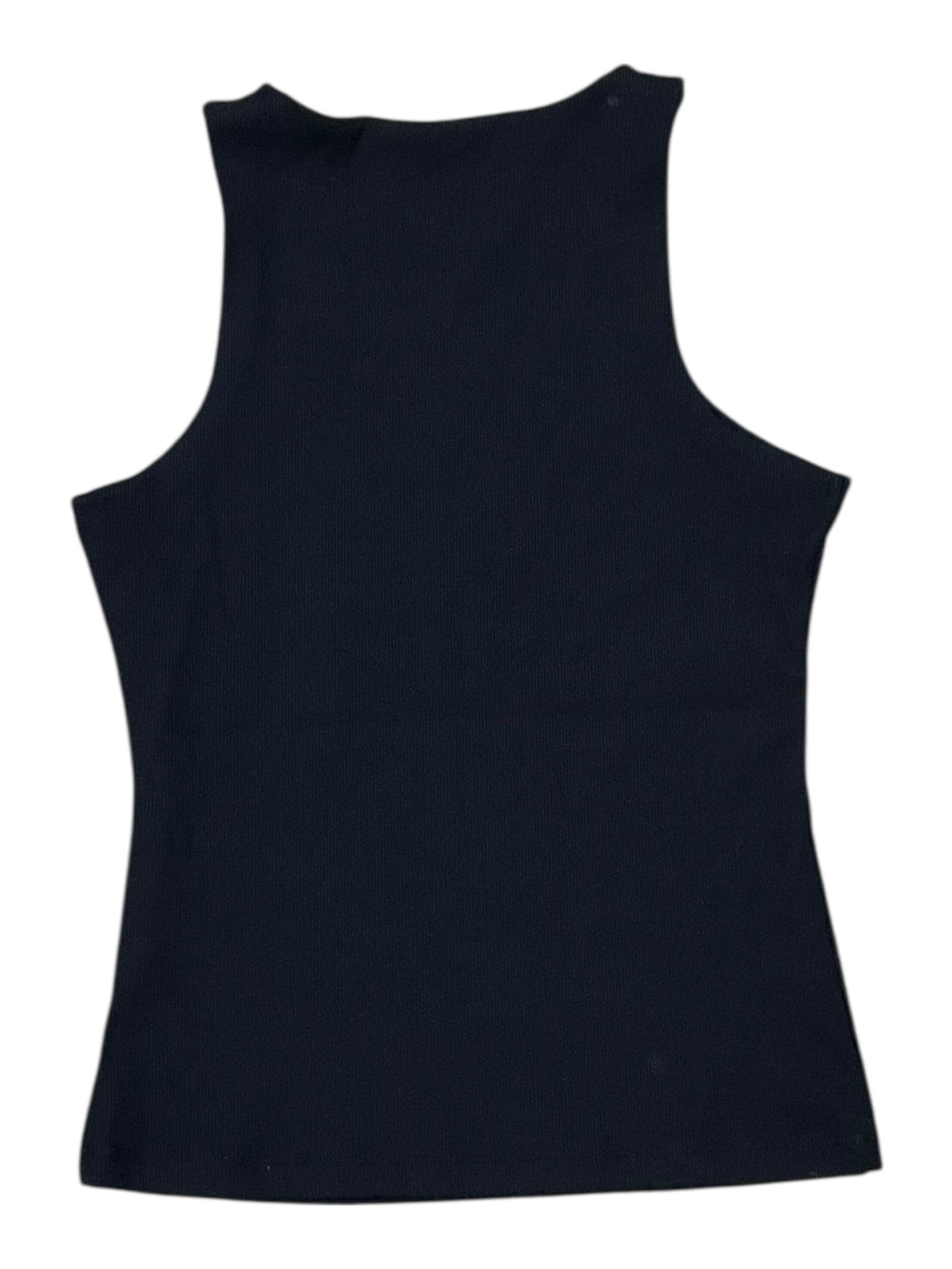 Tank Top By Tahari In Black, Size:Xs