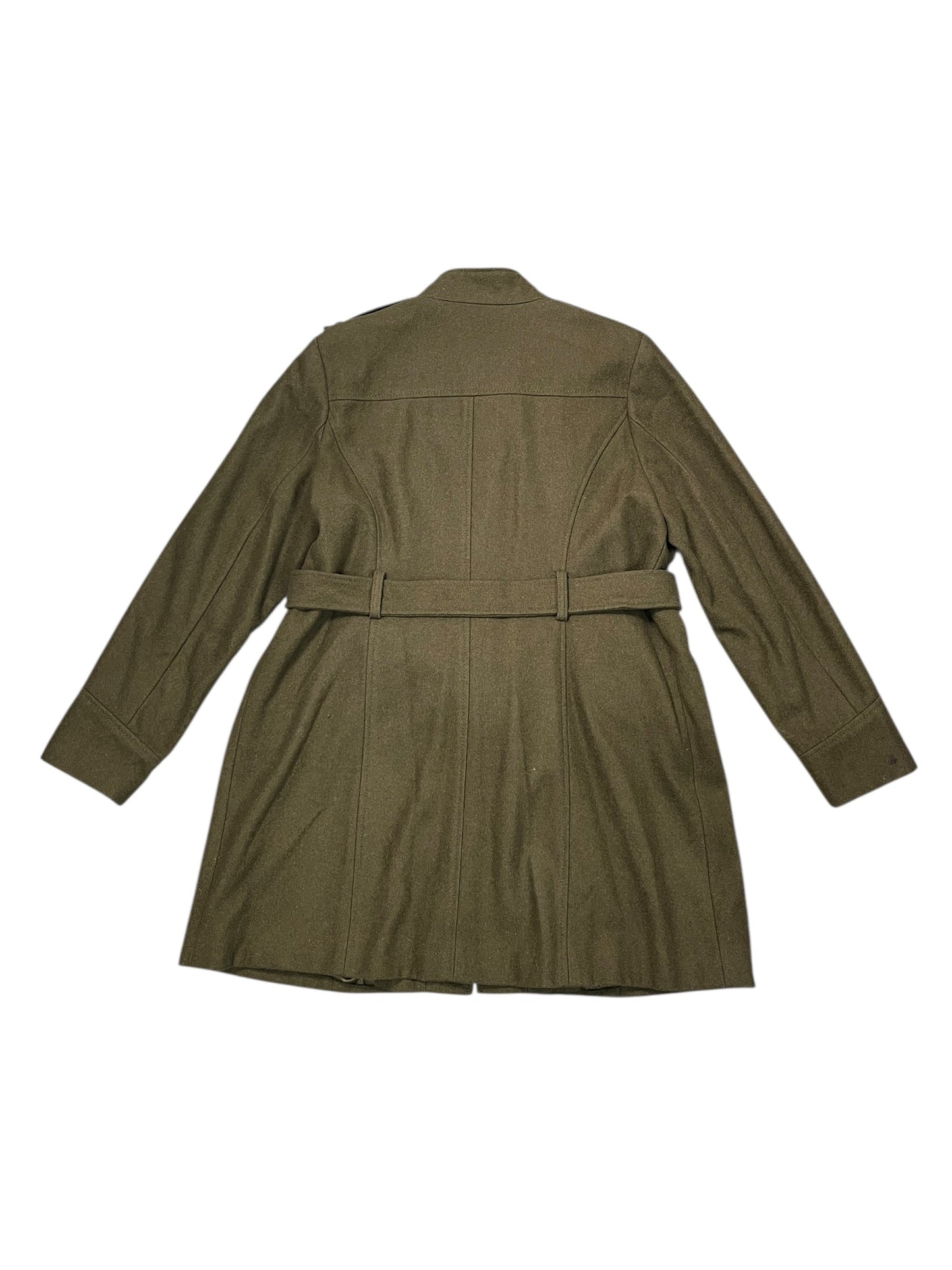 Coat Peacoat By Mossimo In Green, Size:Xxl