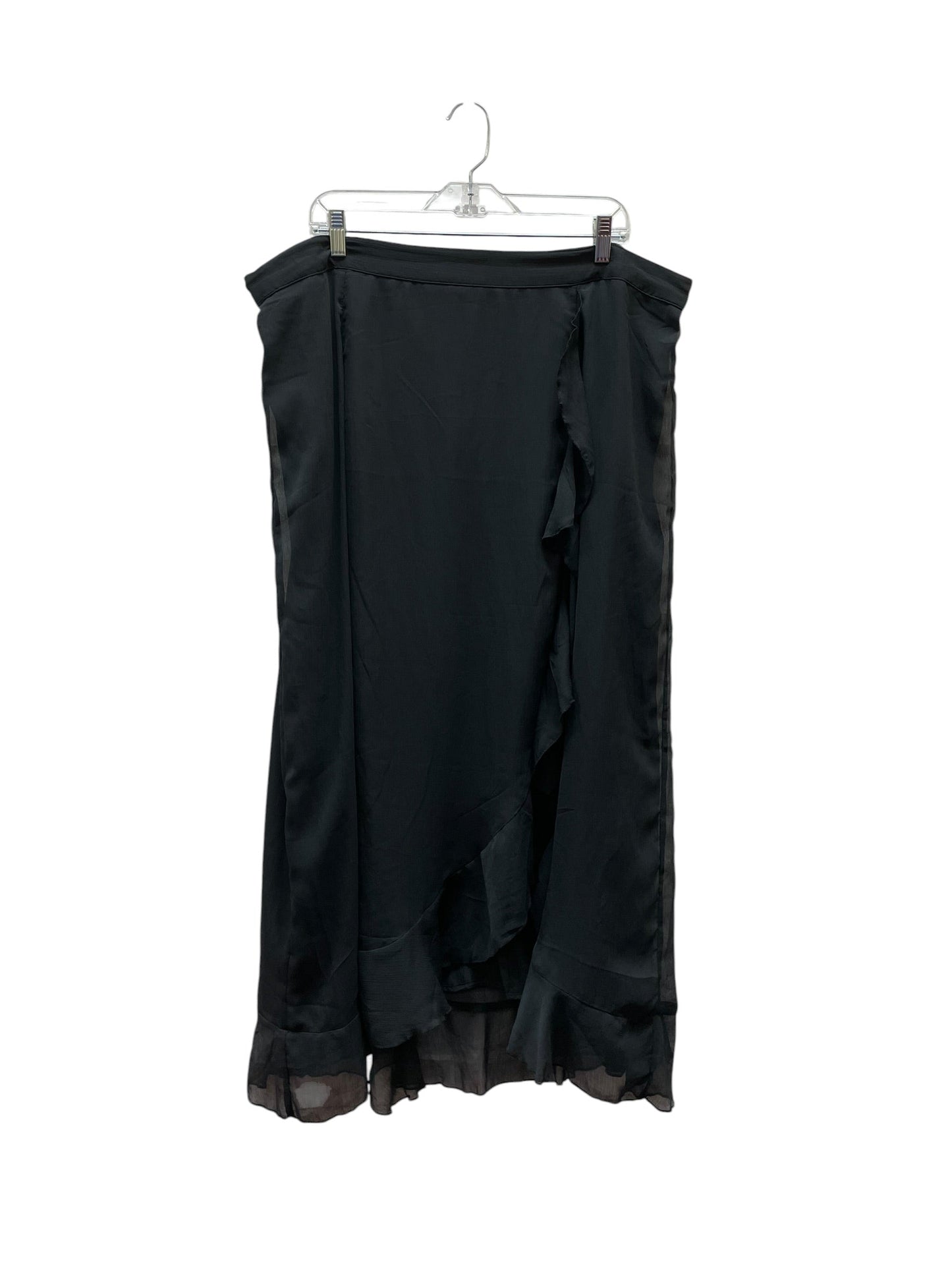 Skirt Maxi By Old Navy In Black, Size:2X