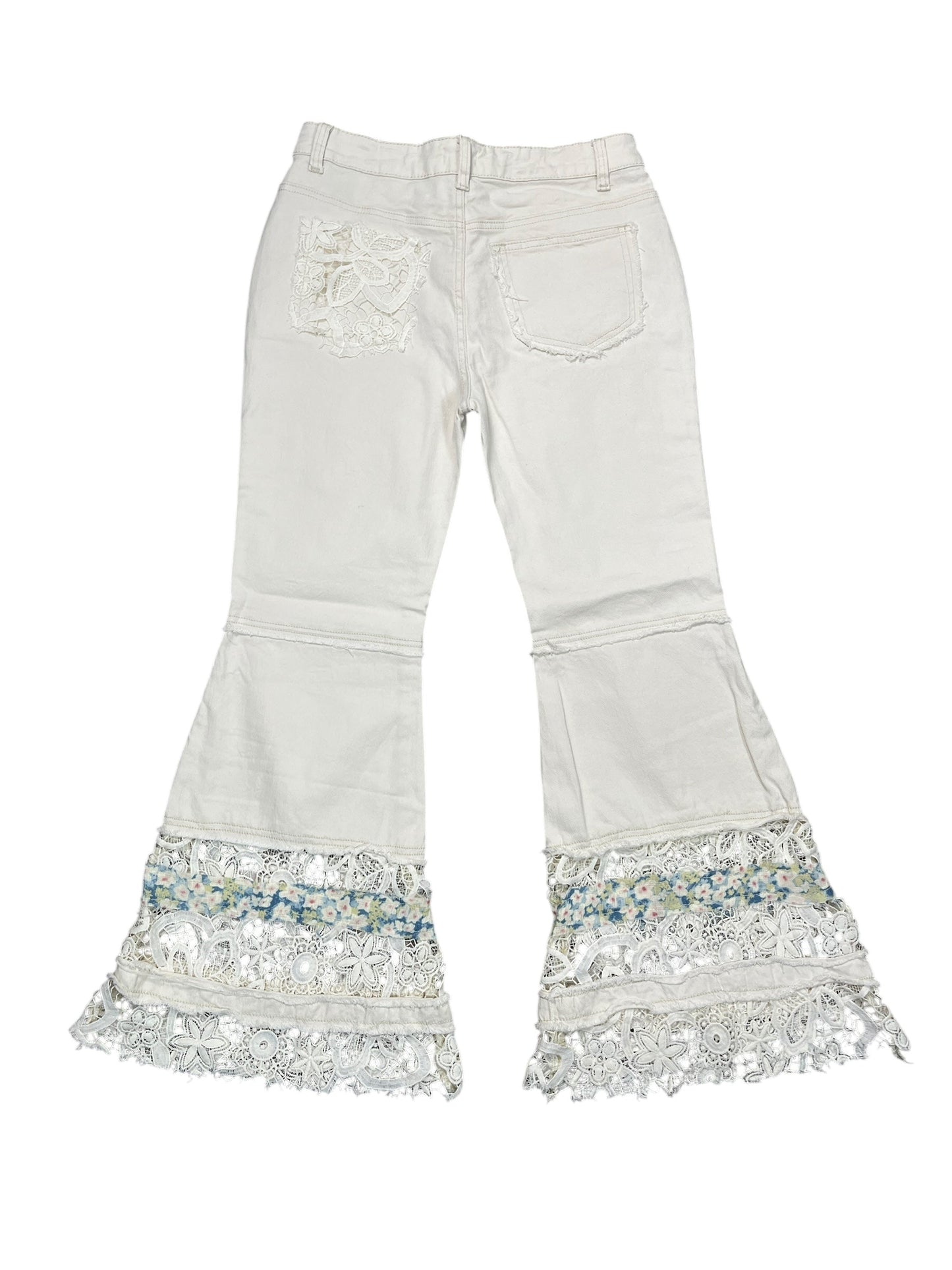 Pants Other By Pol In White Denim, Size:M