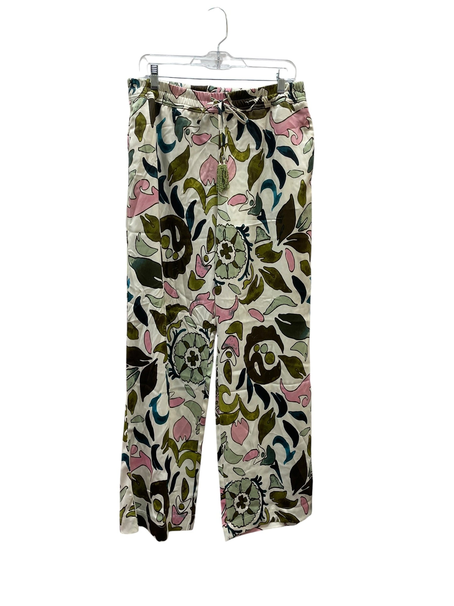 Pants Wide Leg By Joie In Floral Print, Size:8