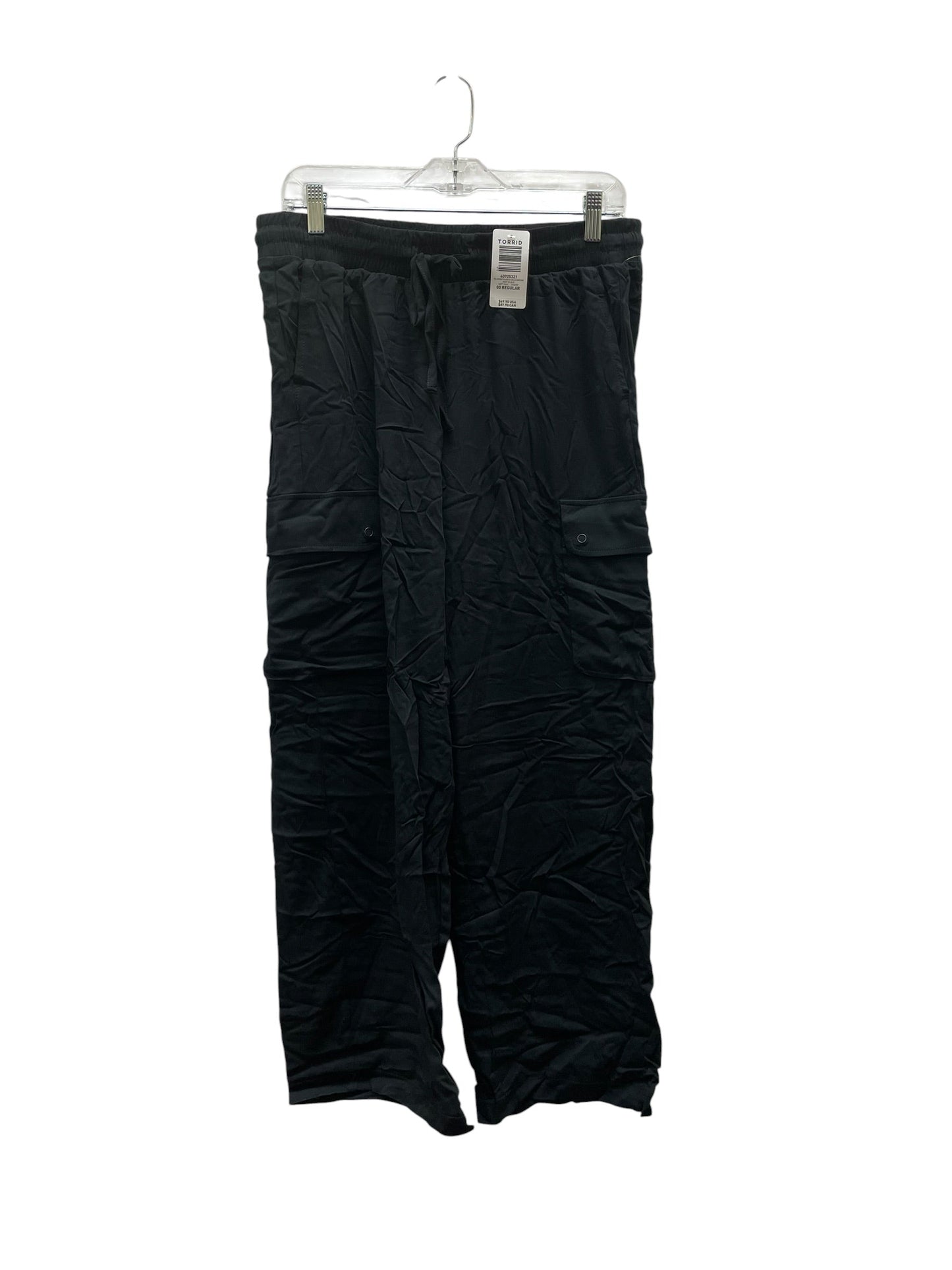 Pants Wide Leg By Torrid In Black, Size:10