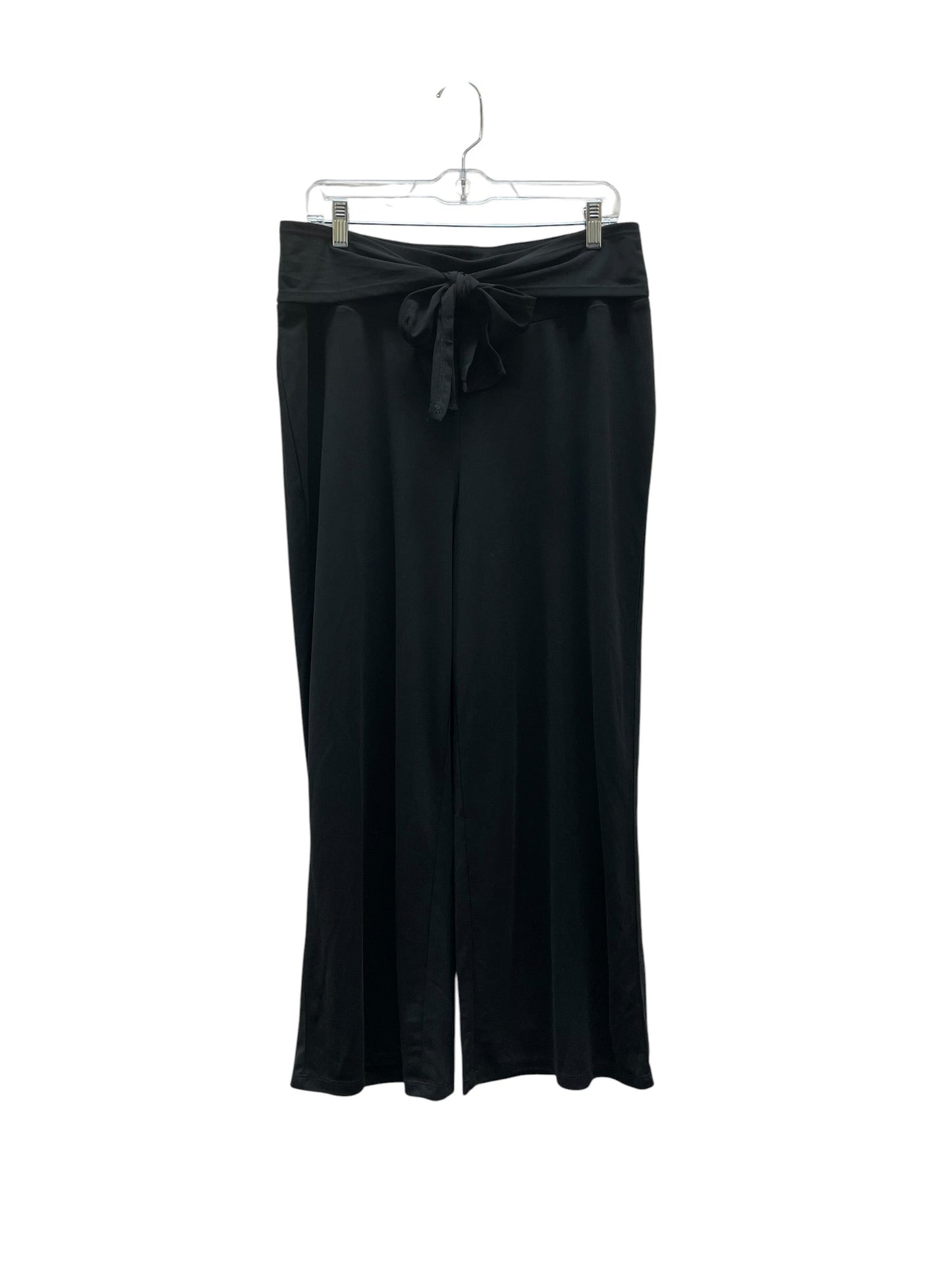 Pants Wide Leg By Elie Tahari In Black, Size:L