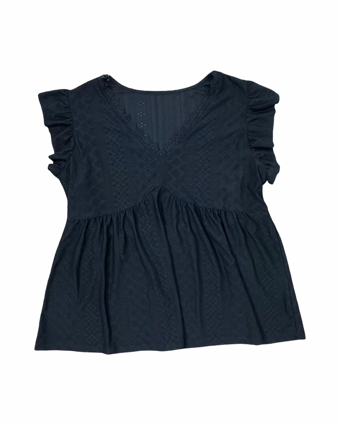 Top Ss By Clothes Mentor In Black, Size:Xl