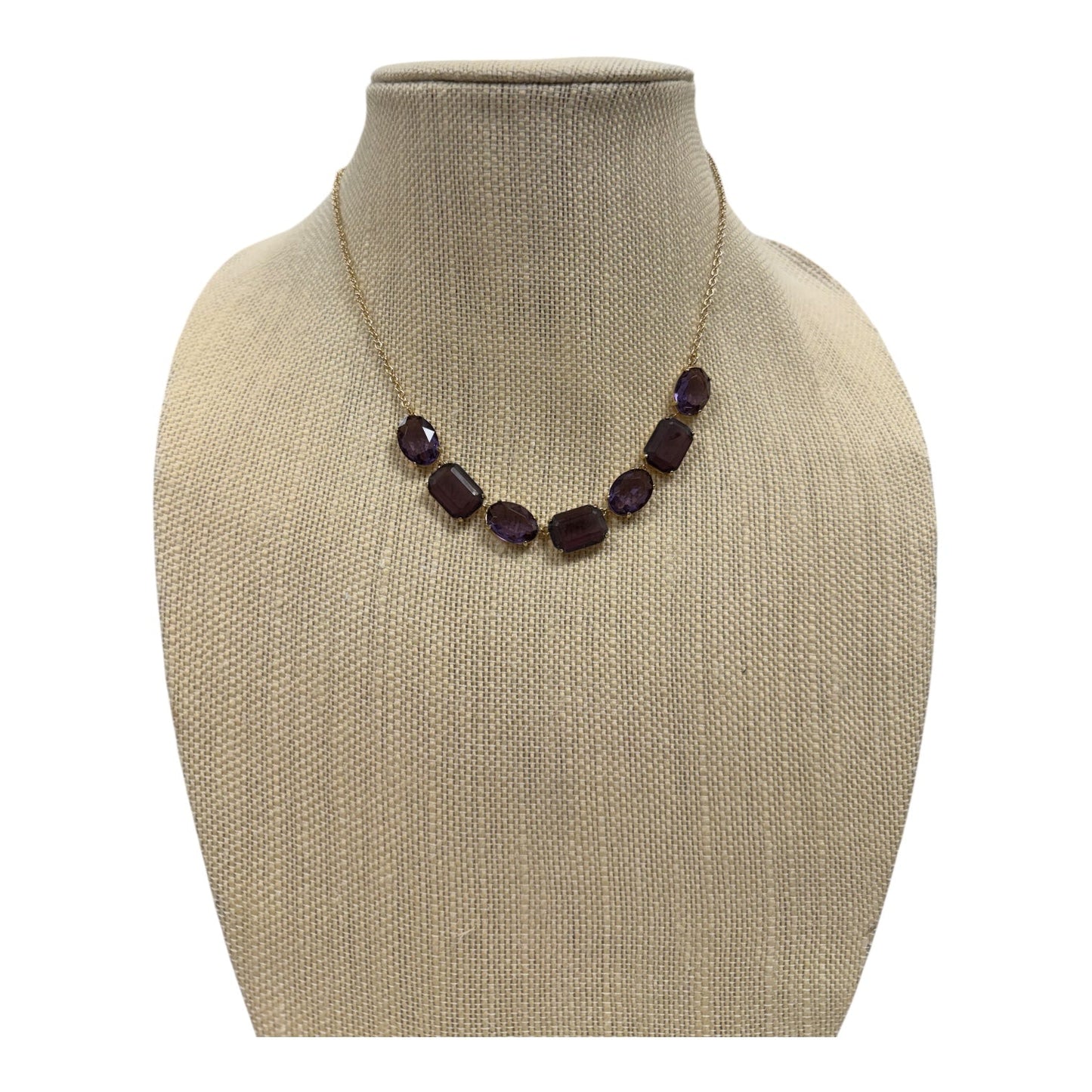 Necklace Statement By Ralph Lauren In Gold & Purple