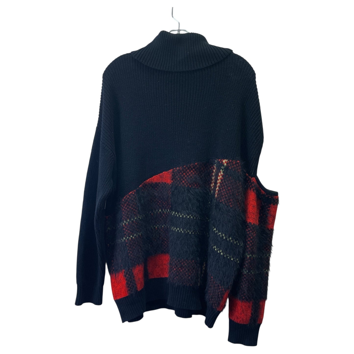 Sweater By Bar Iii In Black & Red, Size:M