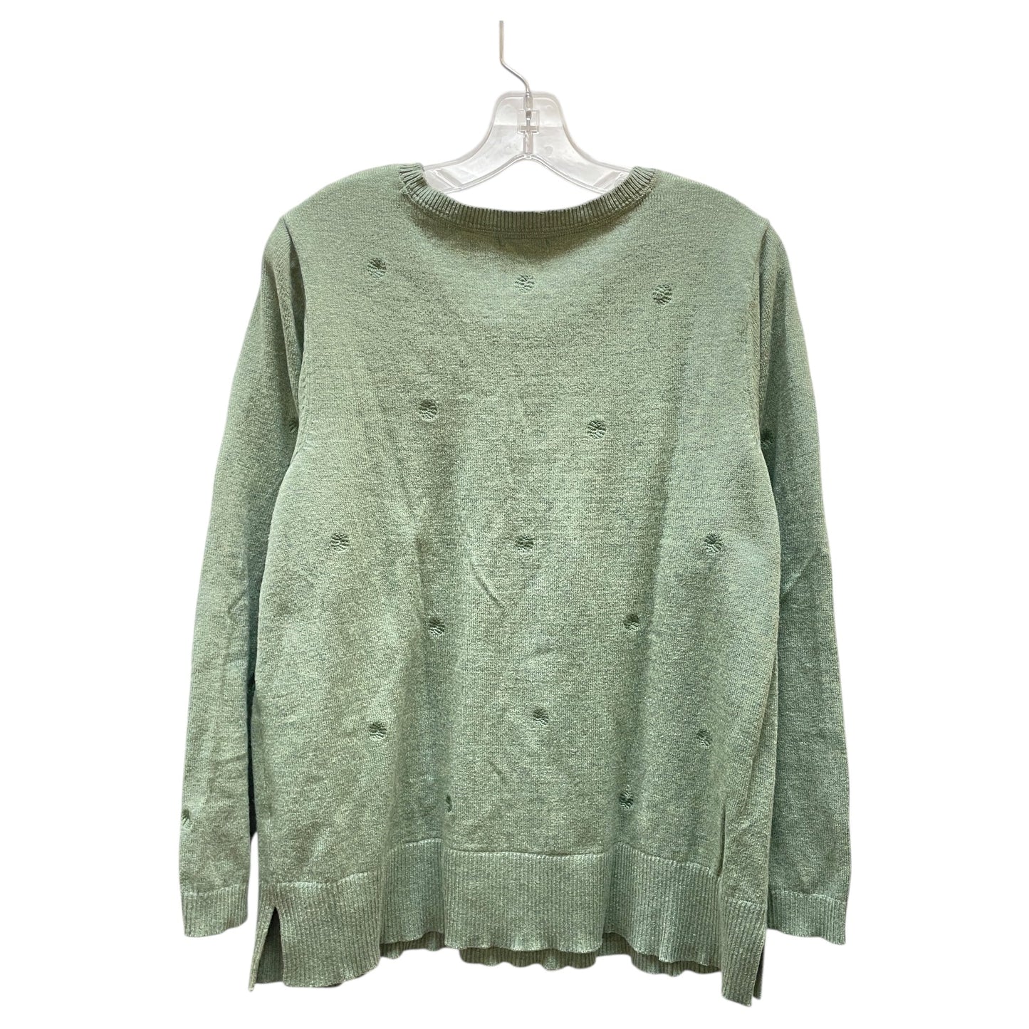 Sweater By J. Jill In Green, Size:Xl
