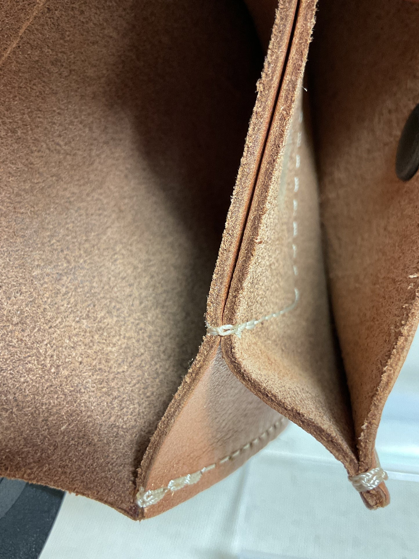 Wallet Leather By Cmb In Bronze, Size:Small
