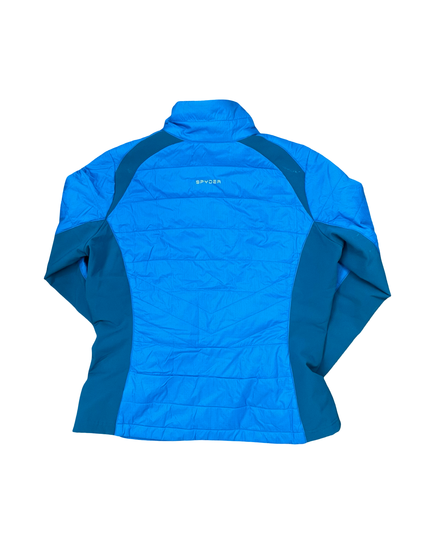Jacket Other By Spyder In Blue & Green, Size:L