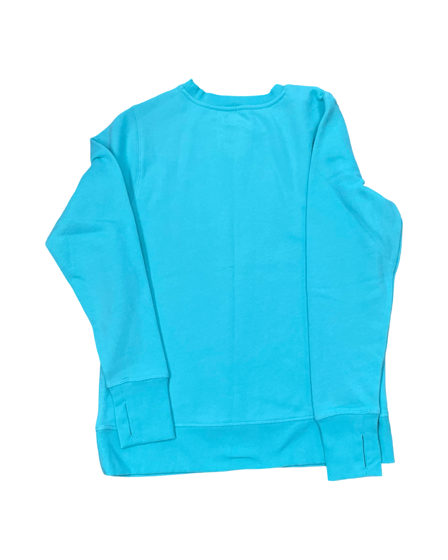 Sweatshirt Crewneck By Tek Gear In Teal, Size:L