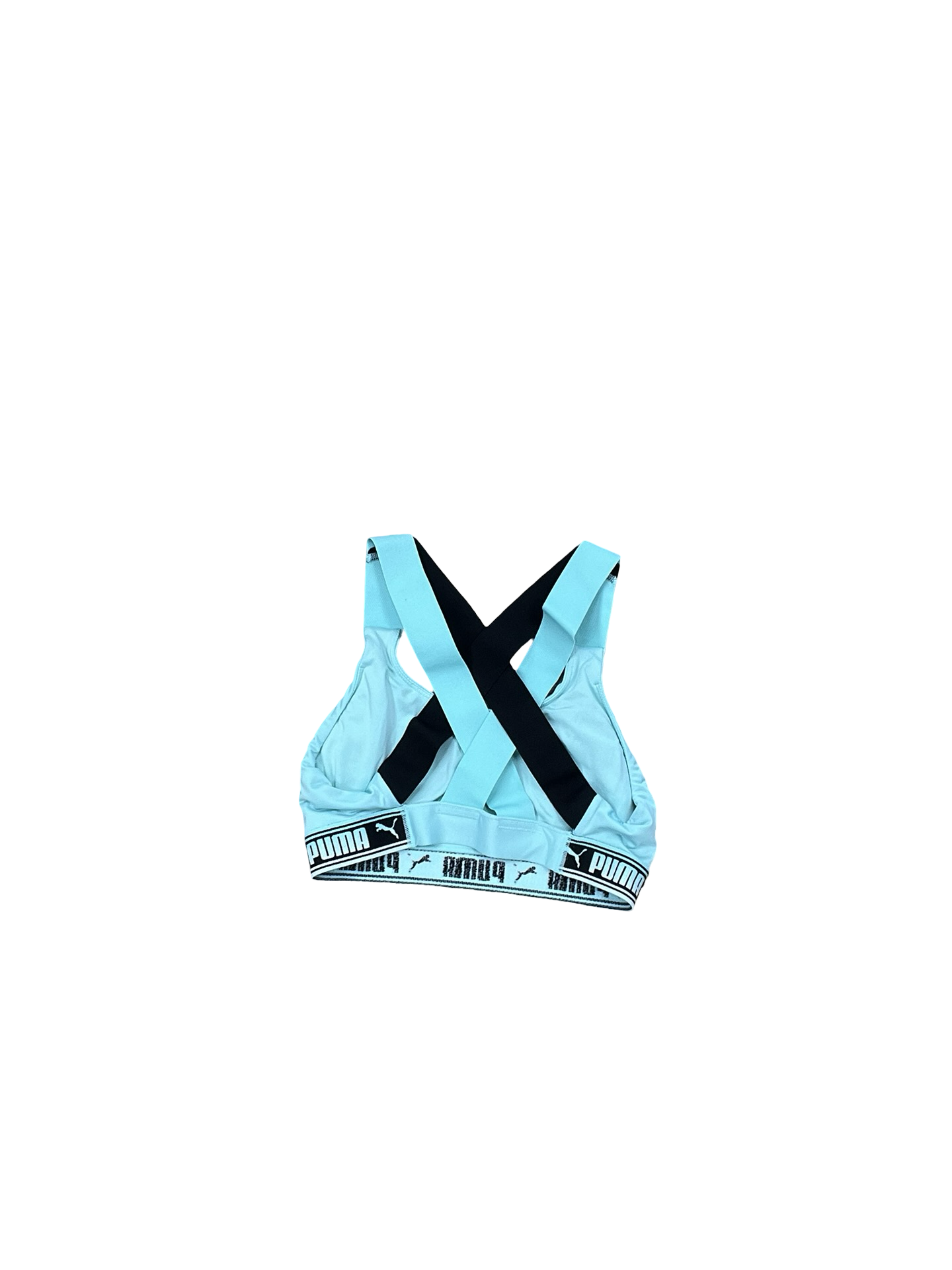 Athletic Bra By Puma In Green, Size:S
