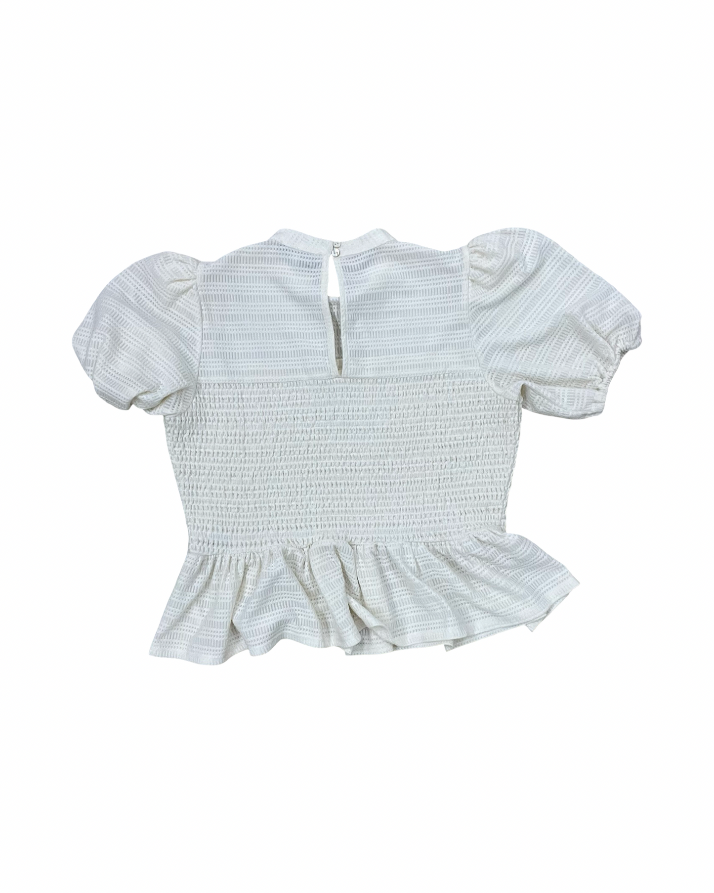Top Ss By Bagatelle In Cream, Size:Xl