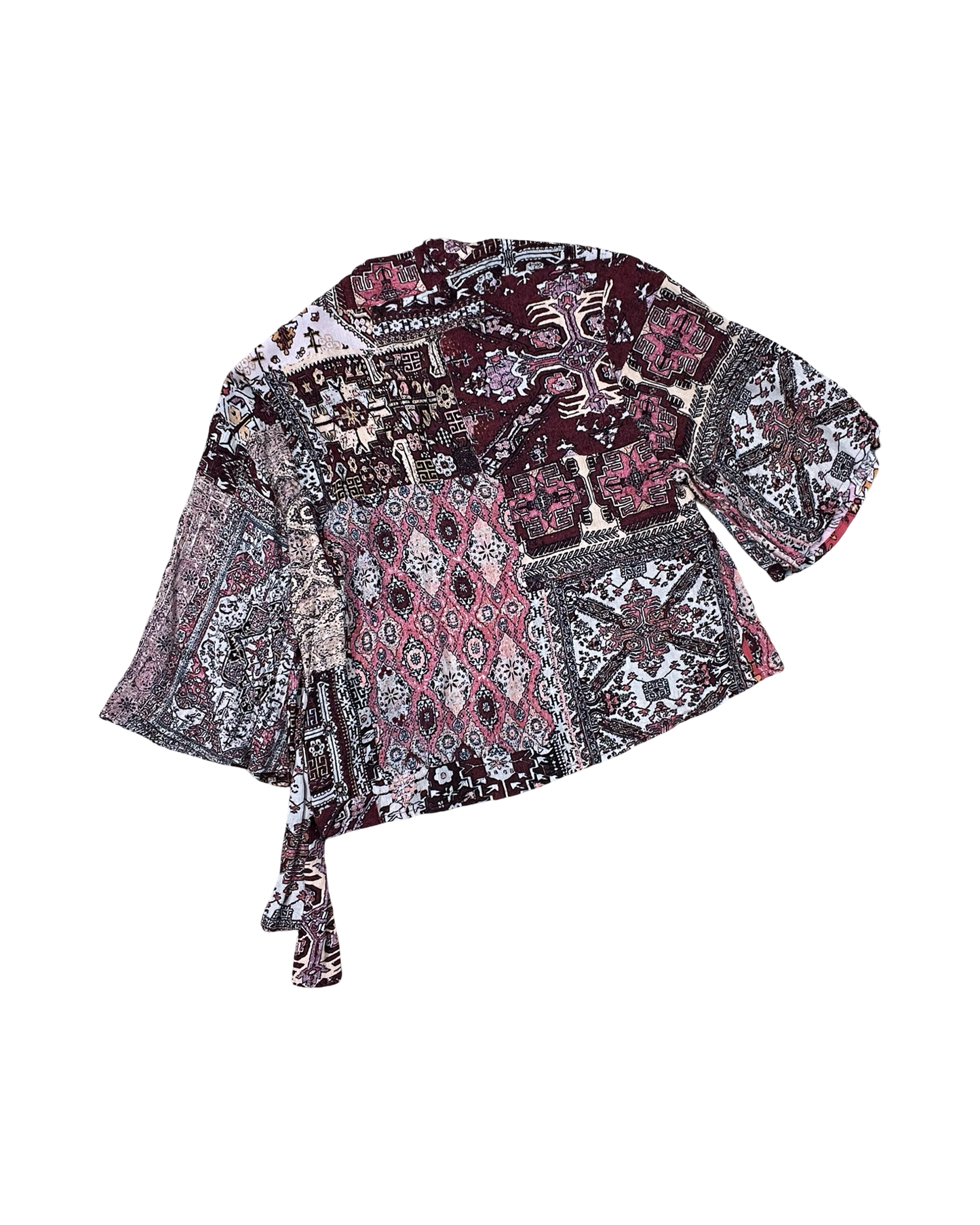 Top Ss By Honey Punch In Maroon, Size:S