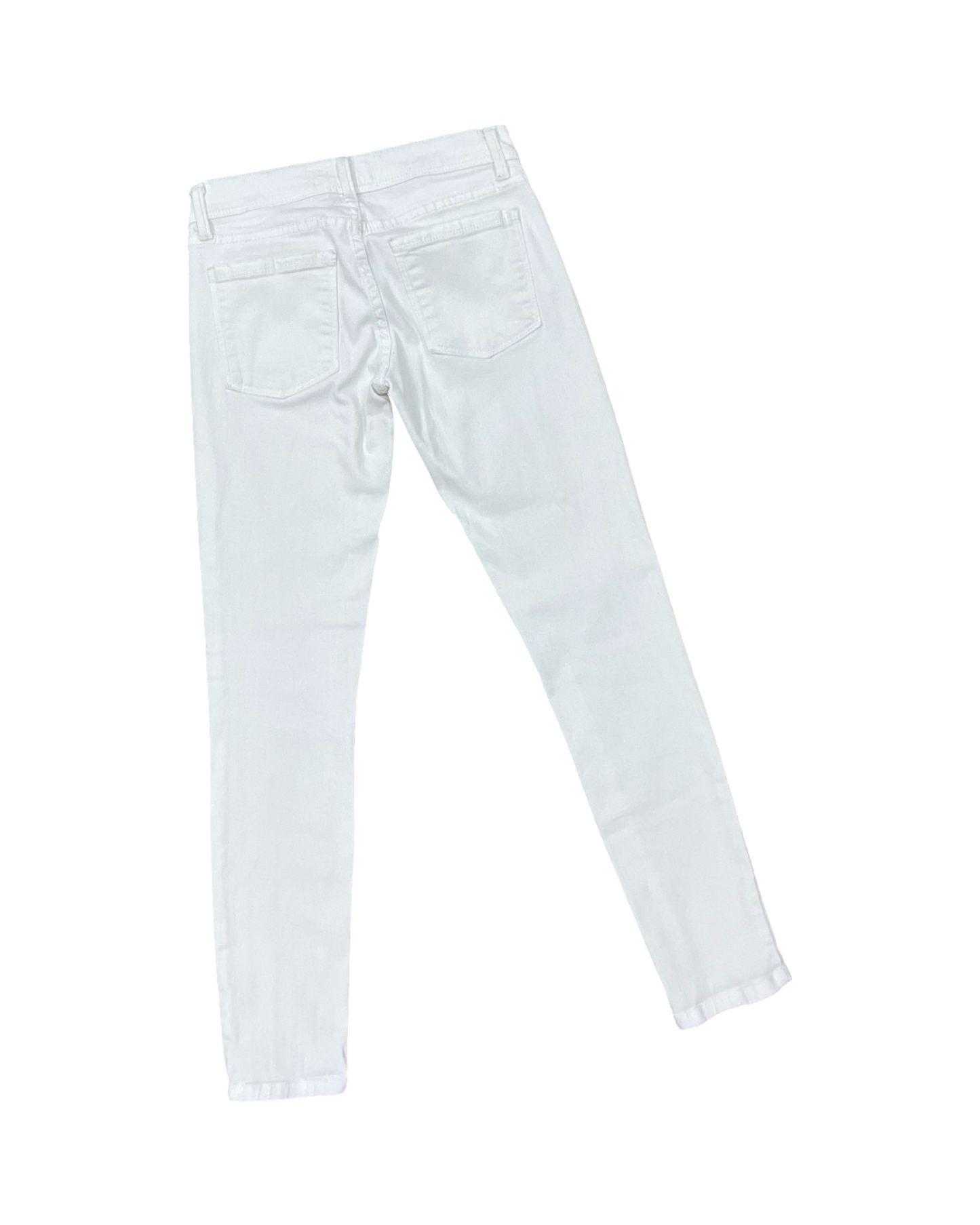 Jeans Skinny By Free People In White, Size:2