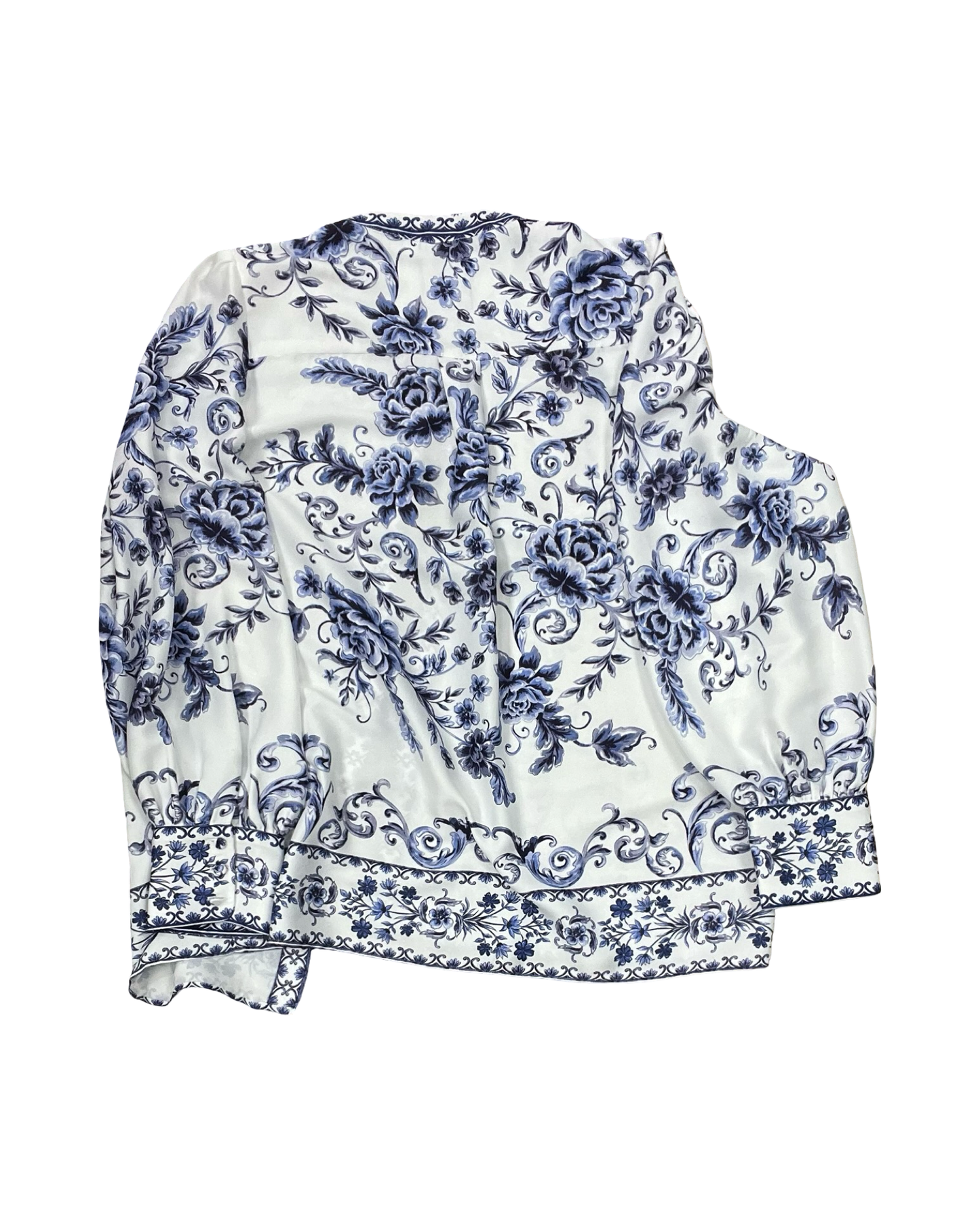 Blouse Ls By Alex Marie In White, Size:L