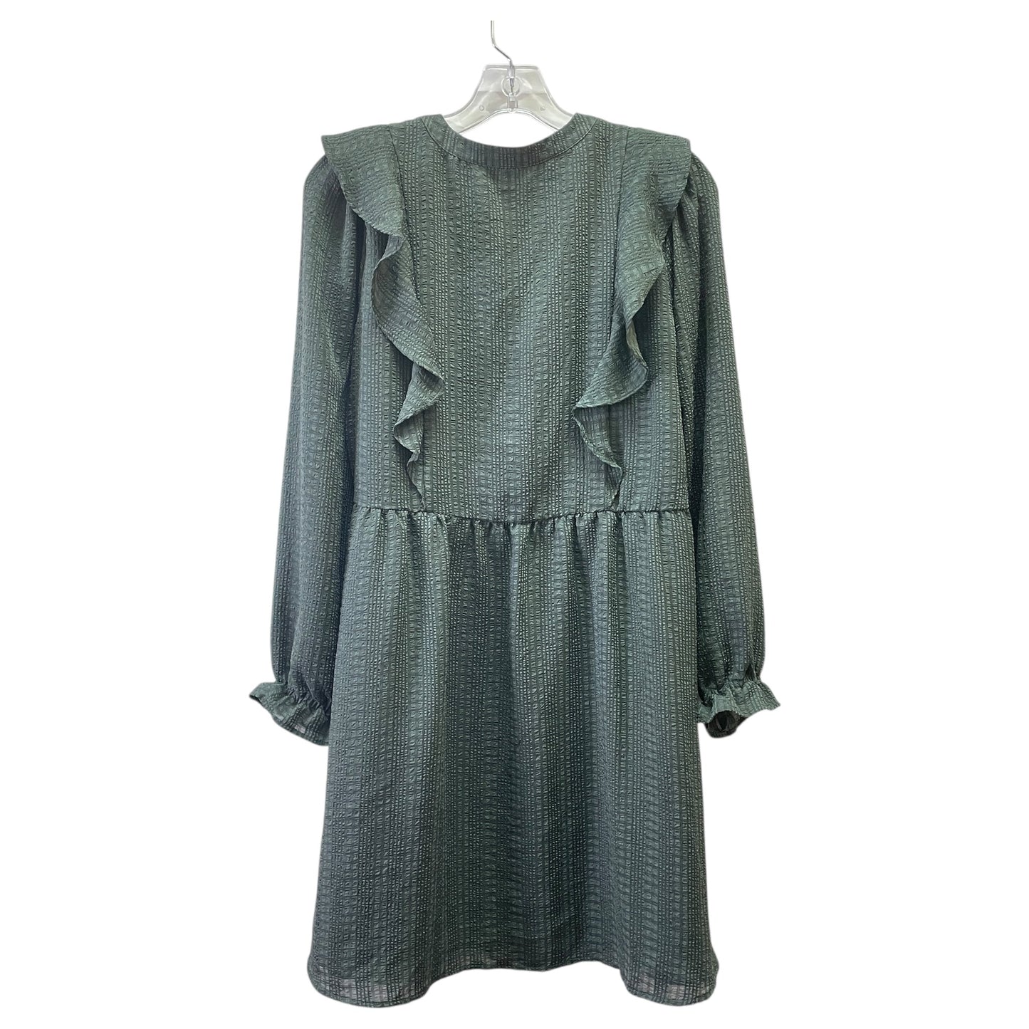 Dress Casual Midi By Loft In Green, Size:M