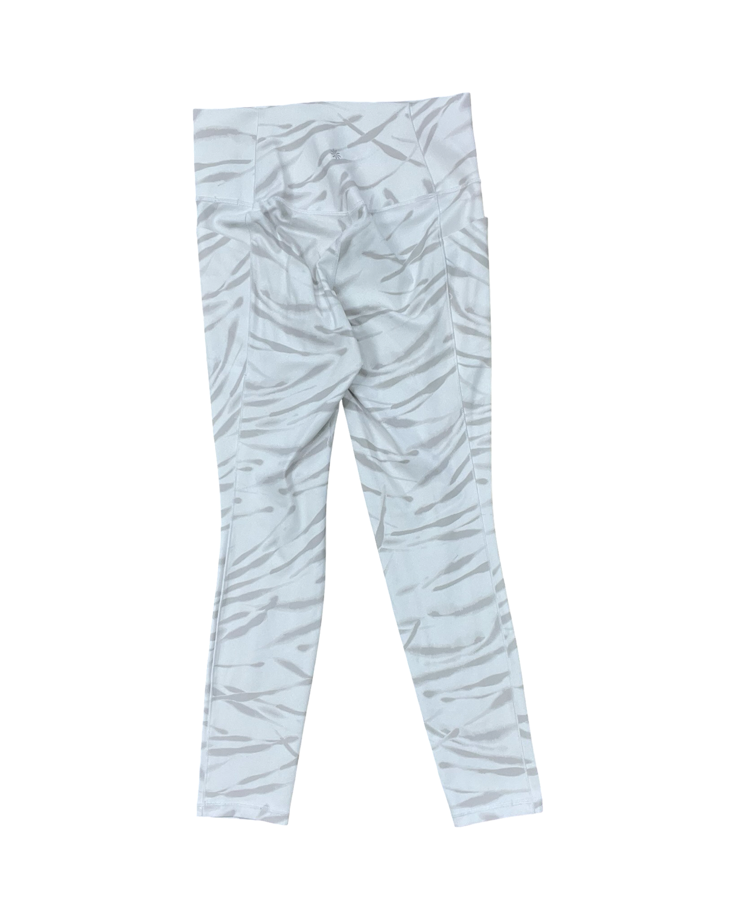 Athletic Leggings By Athleta In White, Size:M