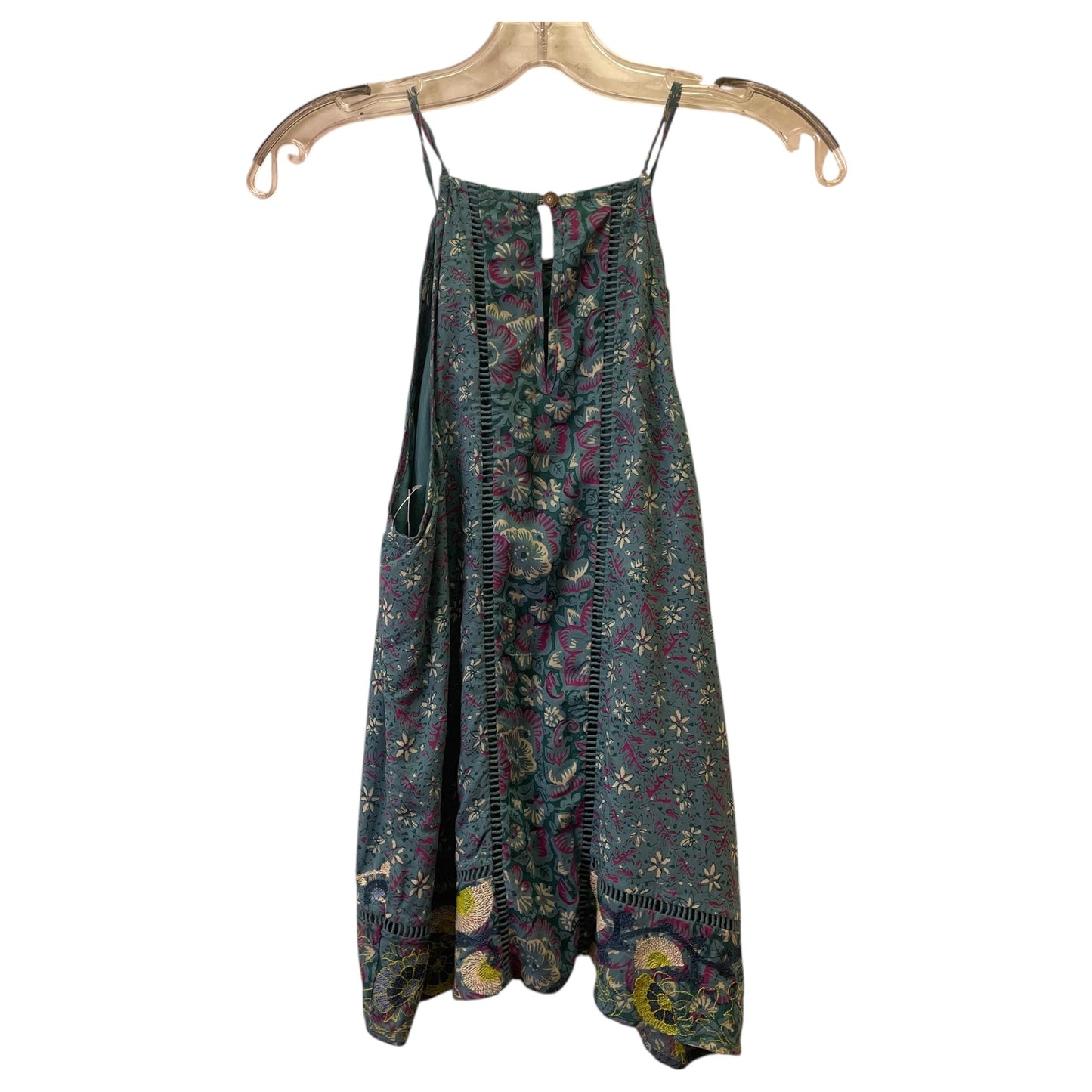 Top Sleeveless By Anthropologie In Blue, Size:L