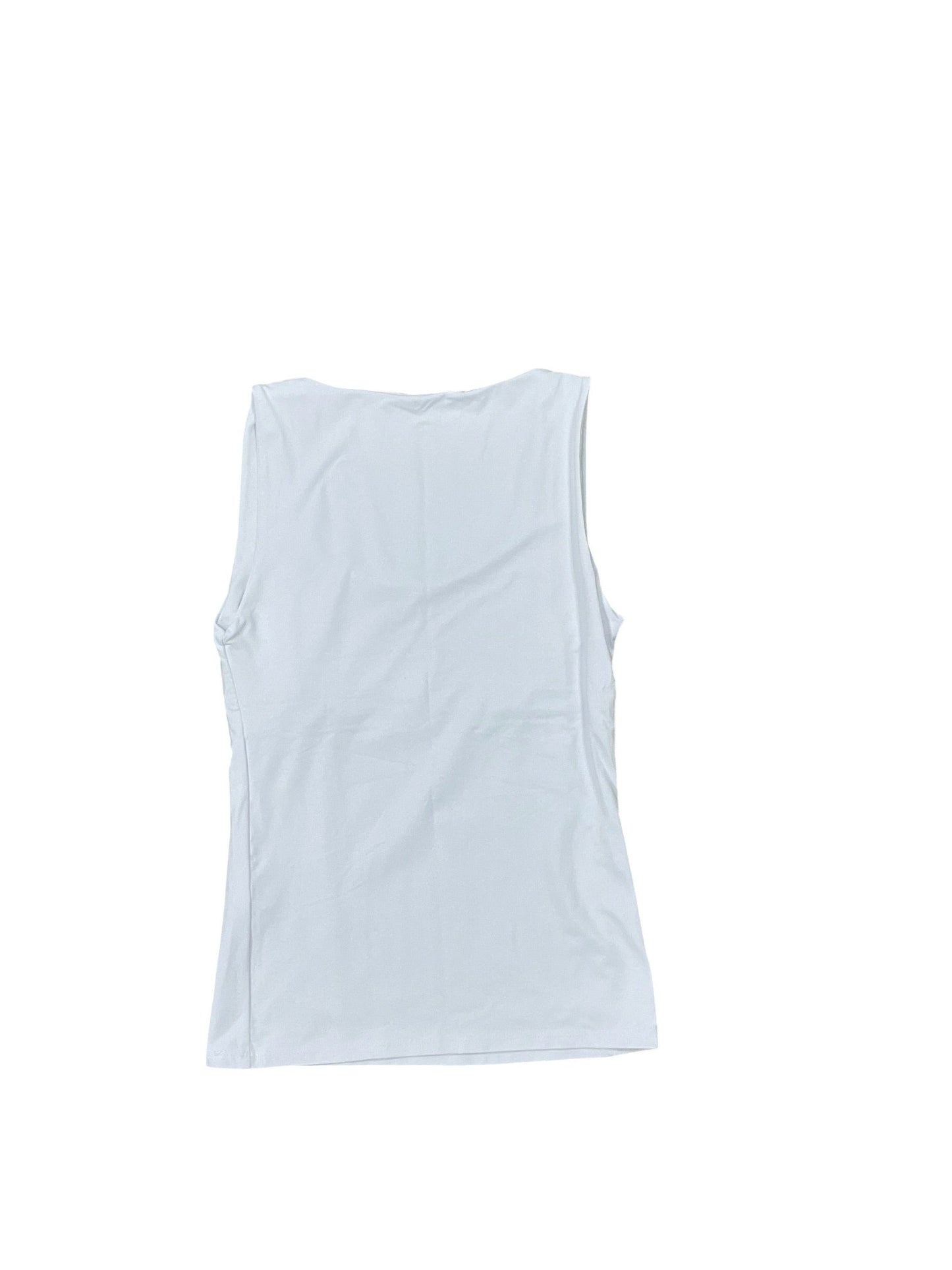 Tank Top By Zara In White, Size:M