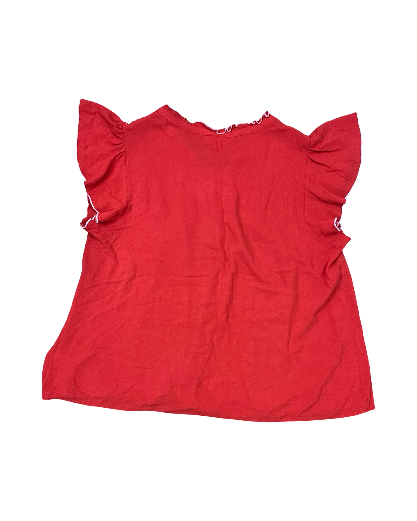 Top Ss By Indigo Rose In Red, Size:1X