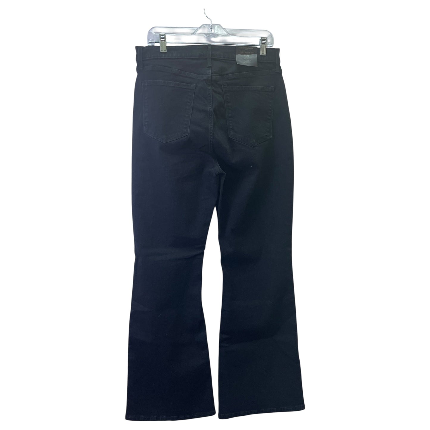 Jeans Boot Cut By Banana Republic In Black, Size:12