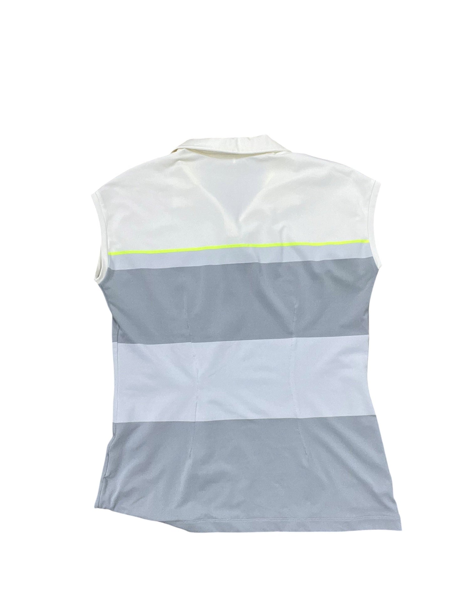 Athletic Top Ss By Nike In Grey, Size:L