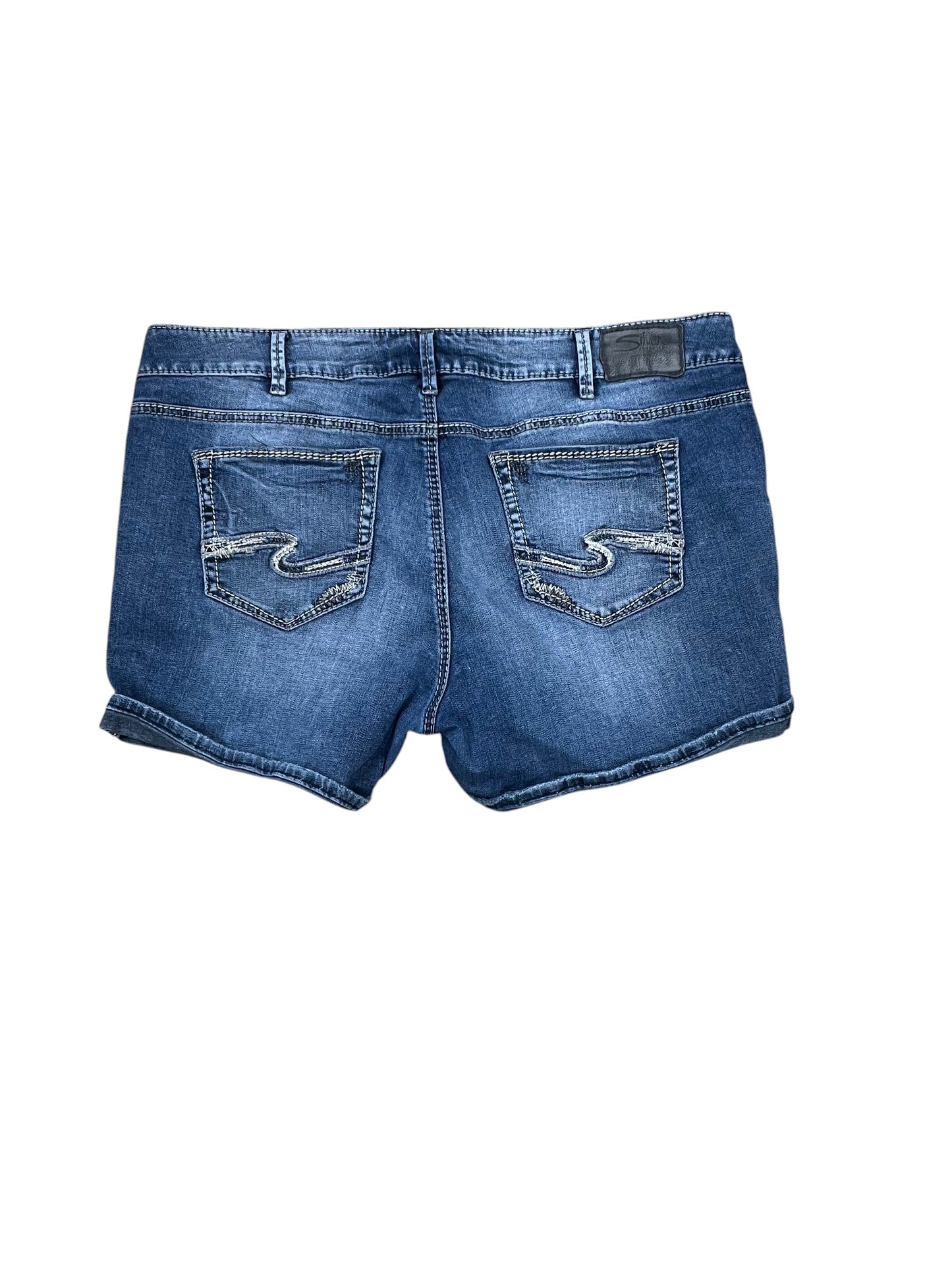 Shorts By Torrid In Blue Denim, Size:12
