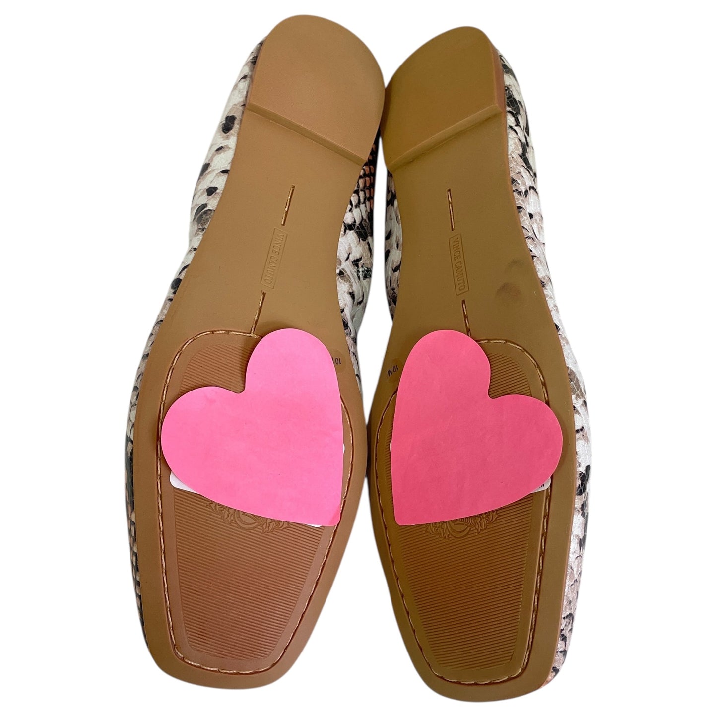 SHOES FLATS by VINCE CAMUTO In SNAKESKIN PRINT, Size: 10