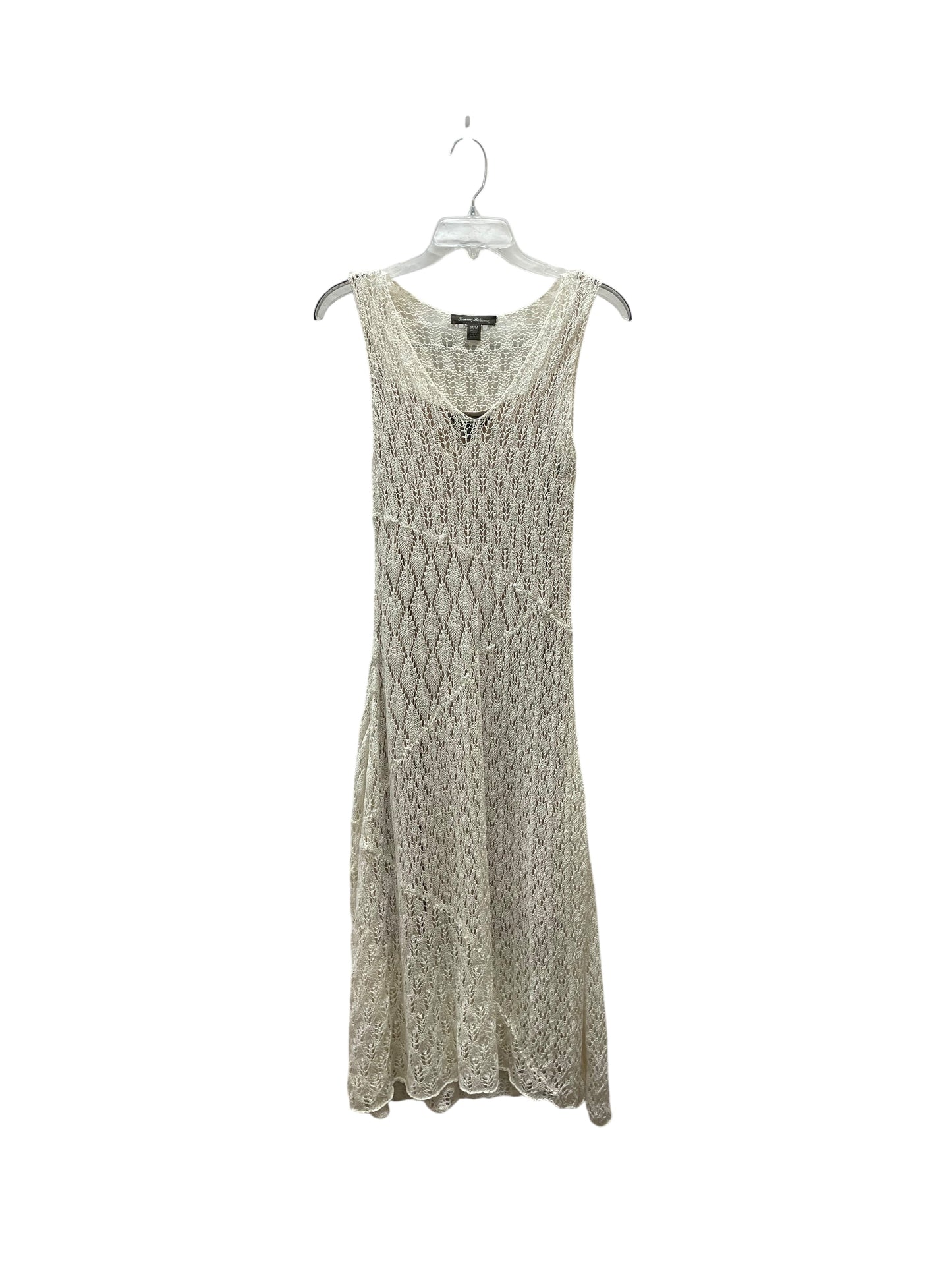 Dress Casual Midi By Tommy Bahama In Cream, Size:M