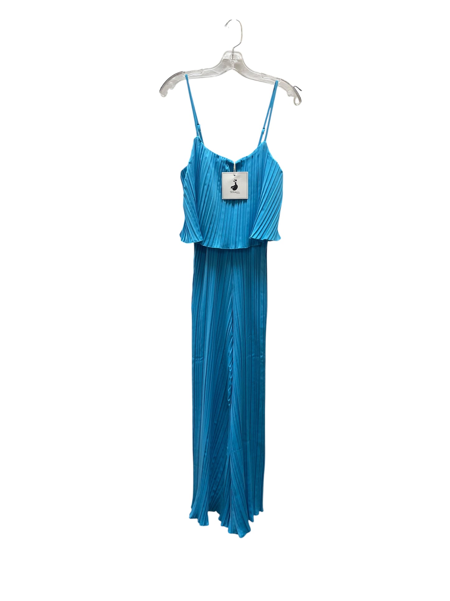 Jumpsuit By DUKAII In Blue, Size:S
