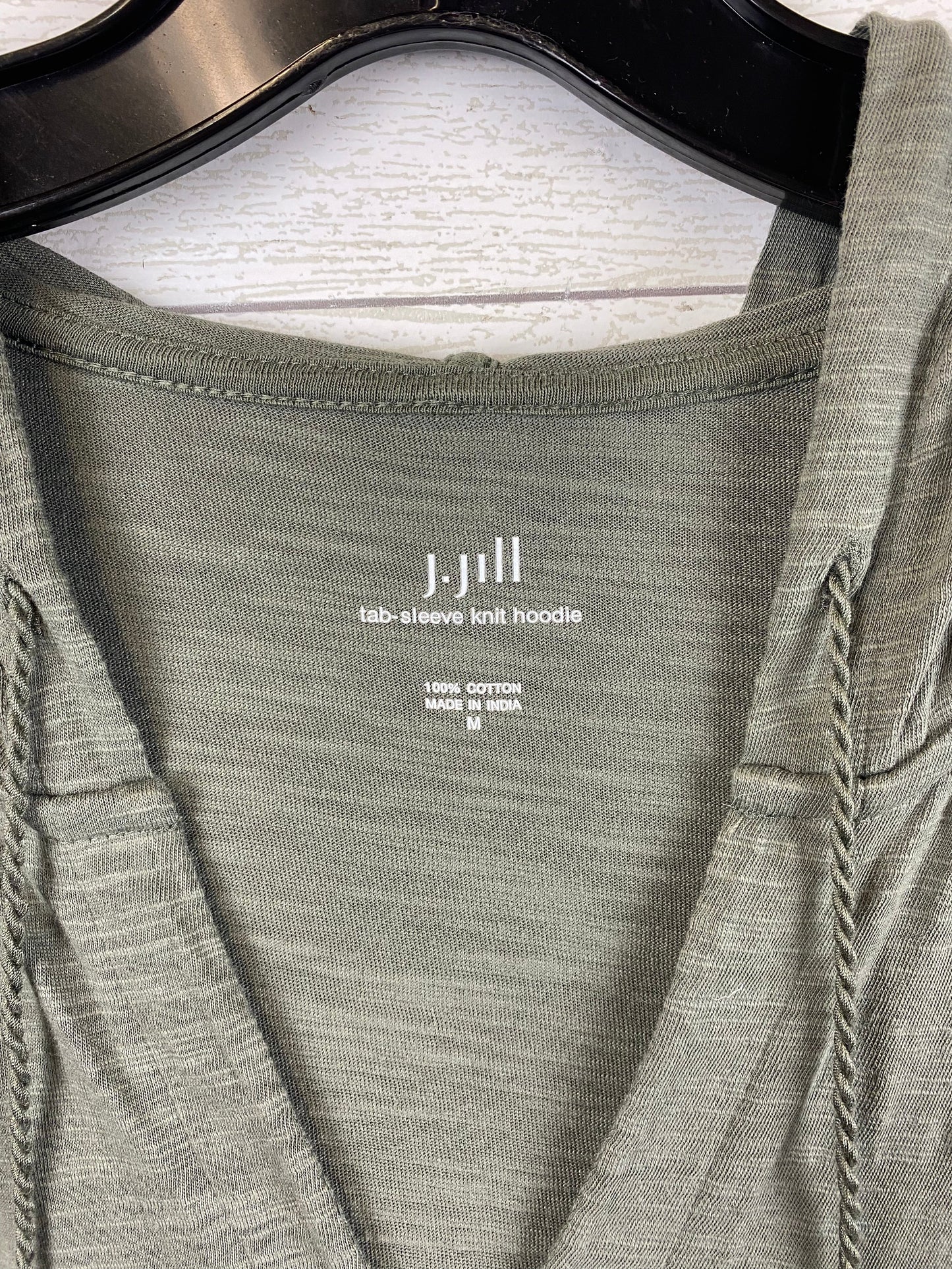 Top Long Sleeve By J. Jill In Green, Size: M