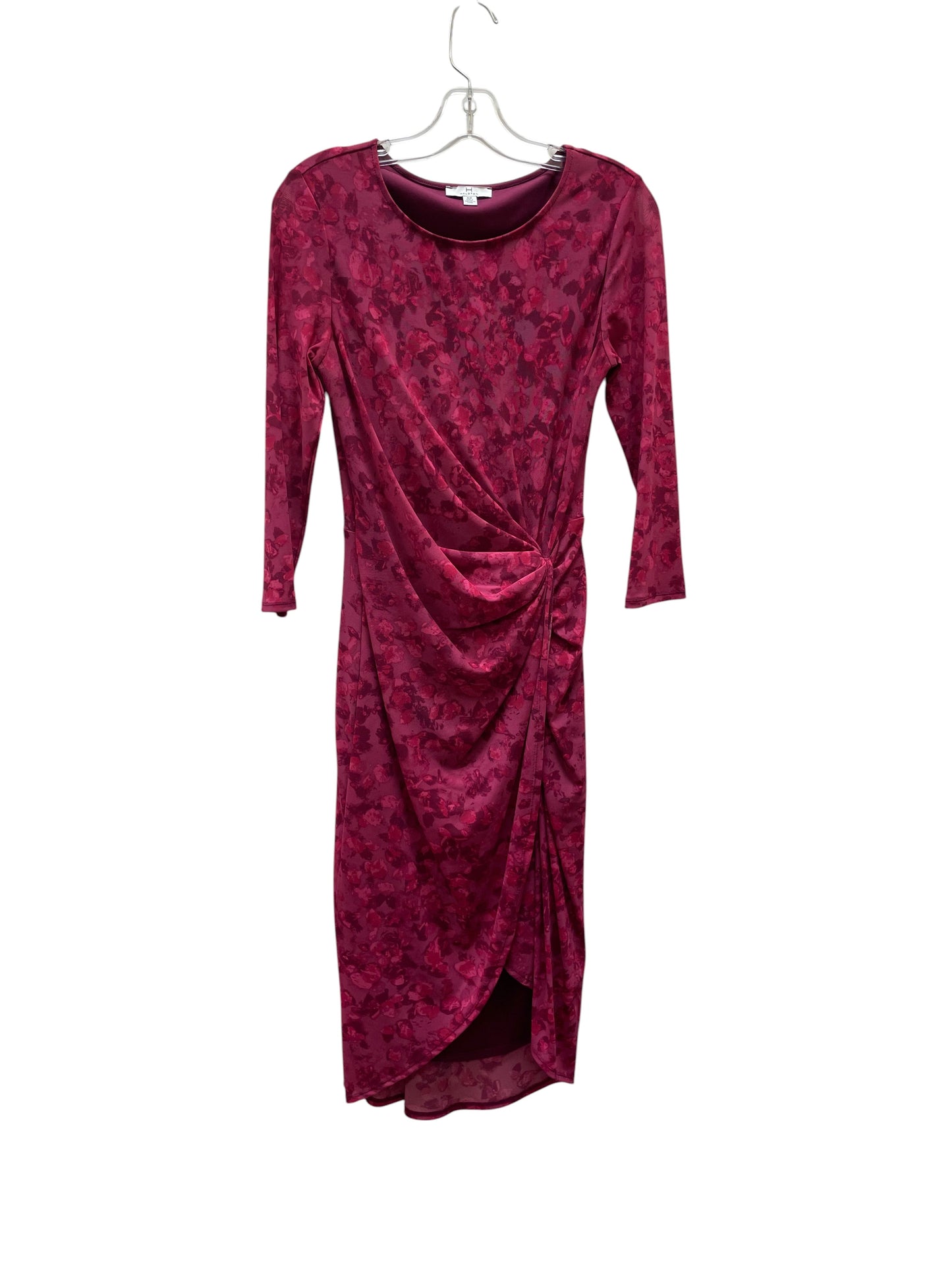 Dress Designer By Halston In Pink, Size:S