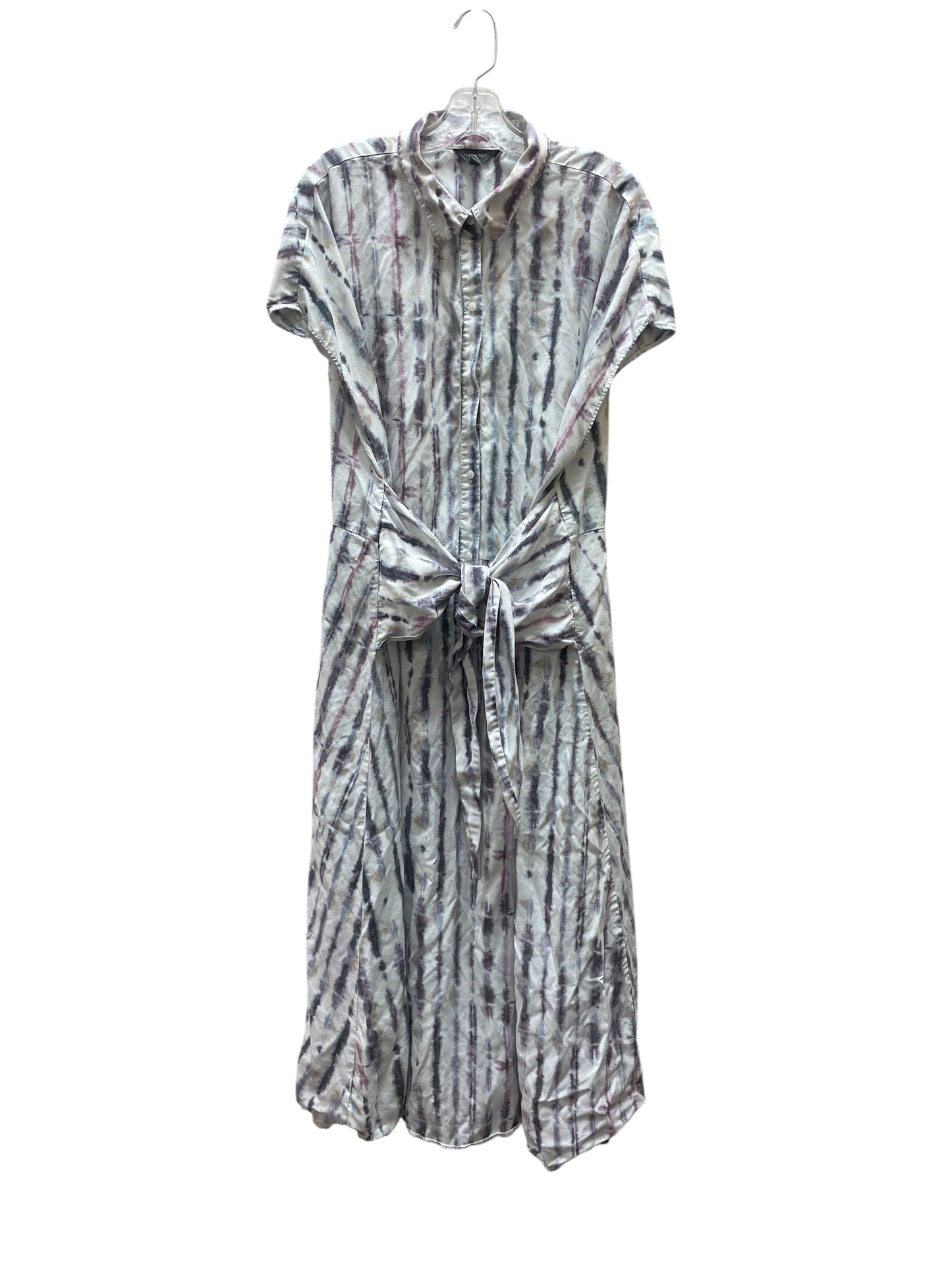 Dress Casual Maxi By Limited In Purple & White, Size:3