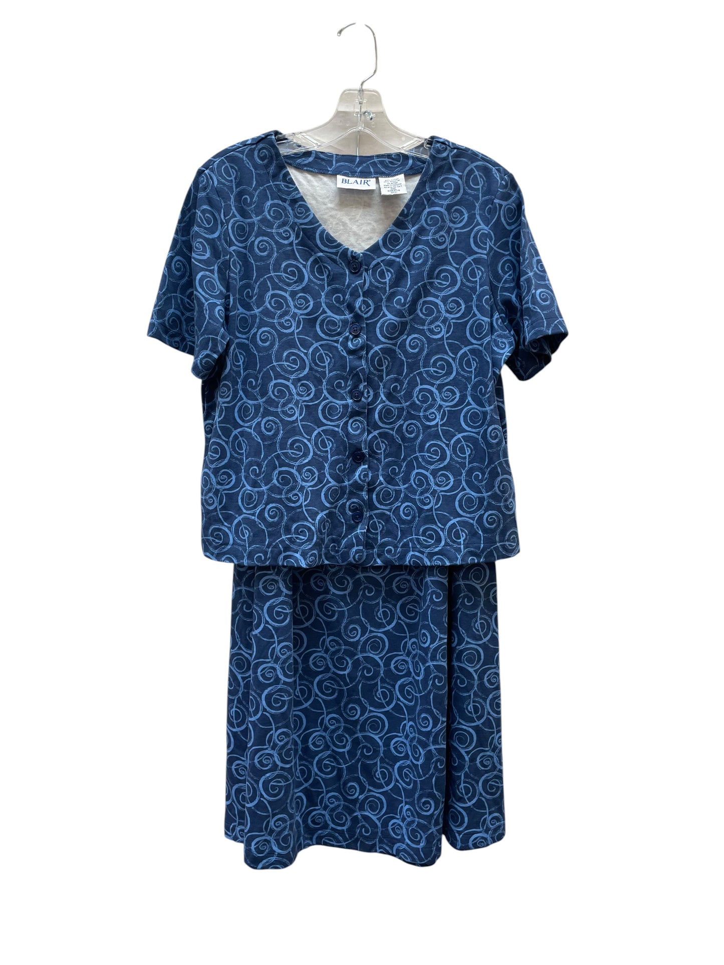 Skirt Set 2Pc By Blair In Blue, Size:M