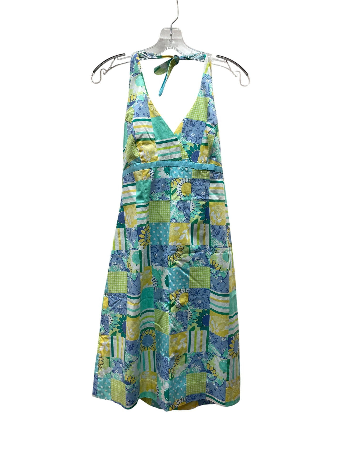 Dress Designer By Lilly Pulitzer In Blue, Size:8