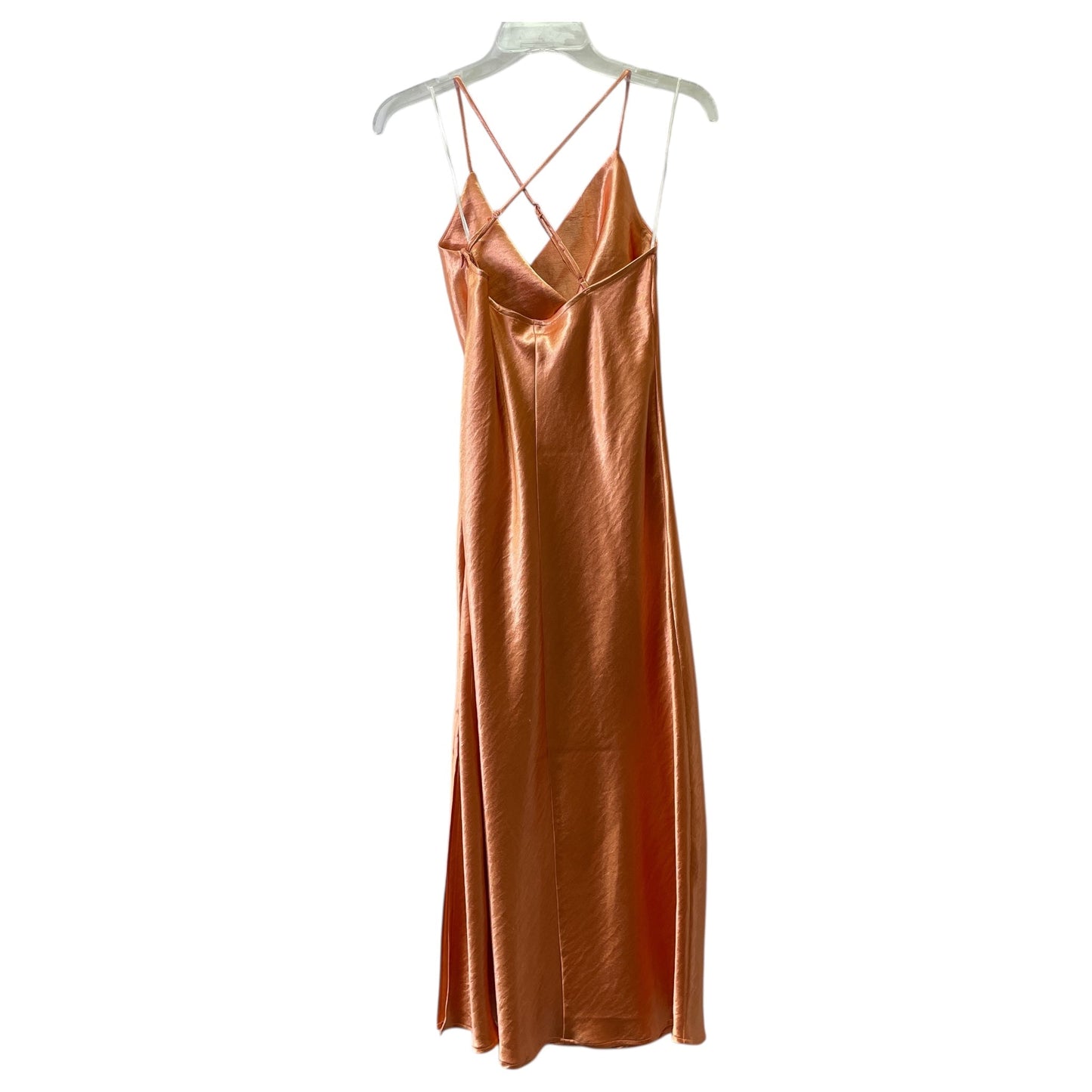 Dress Party Long By Double Zero In Orange, Size:M