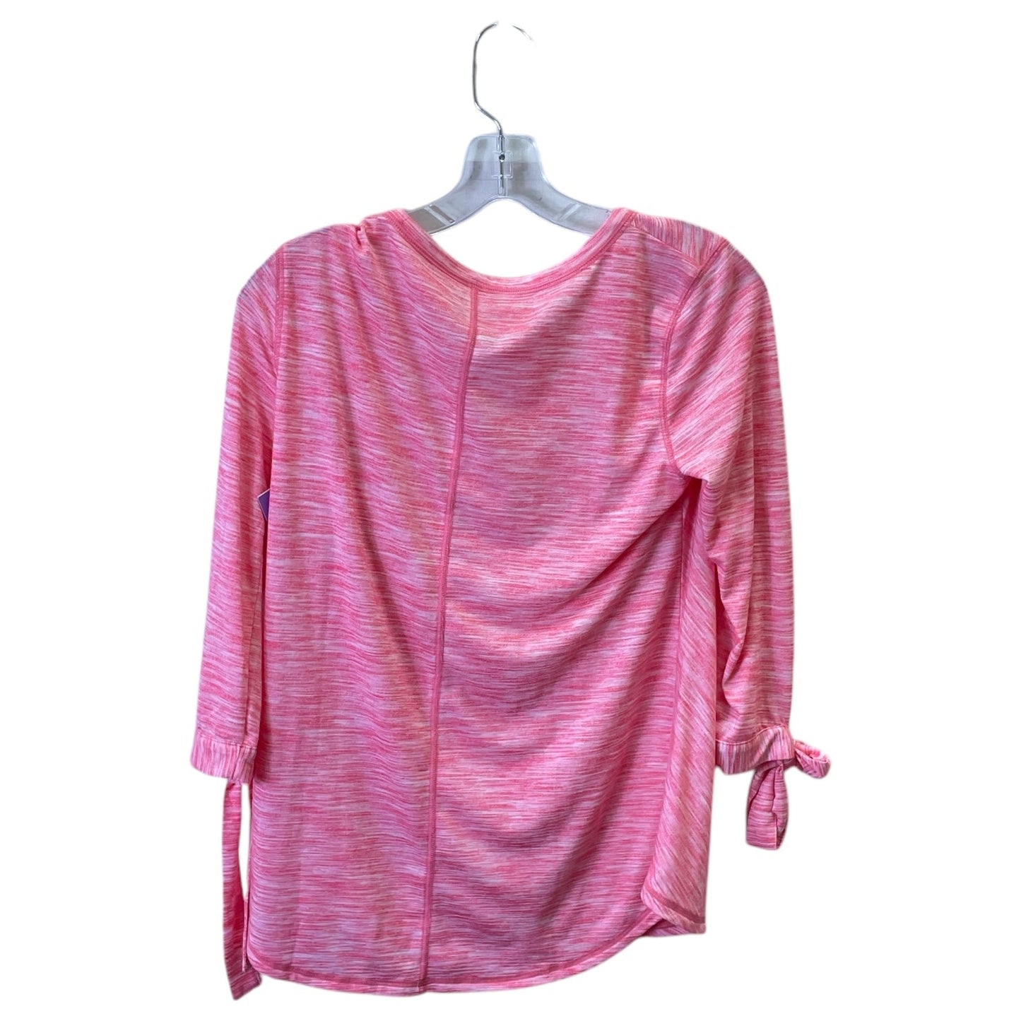 Top 3/4 Sleeve By Talbots In Pink, Size:S
