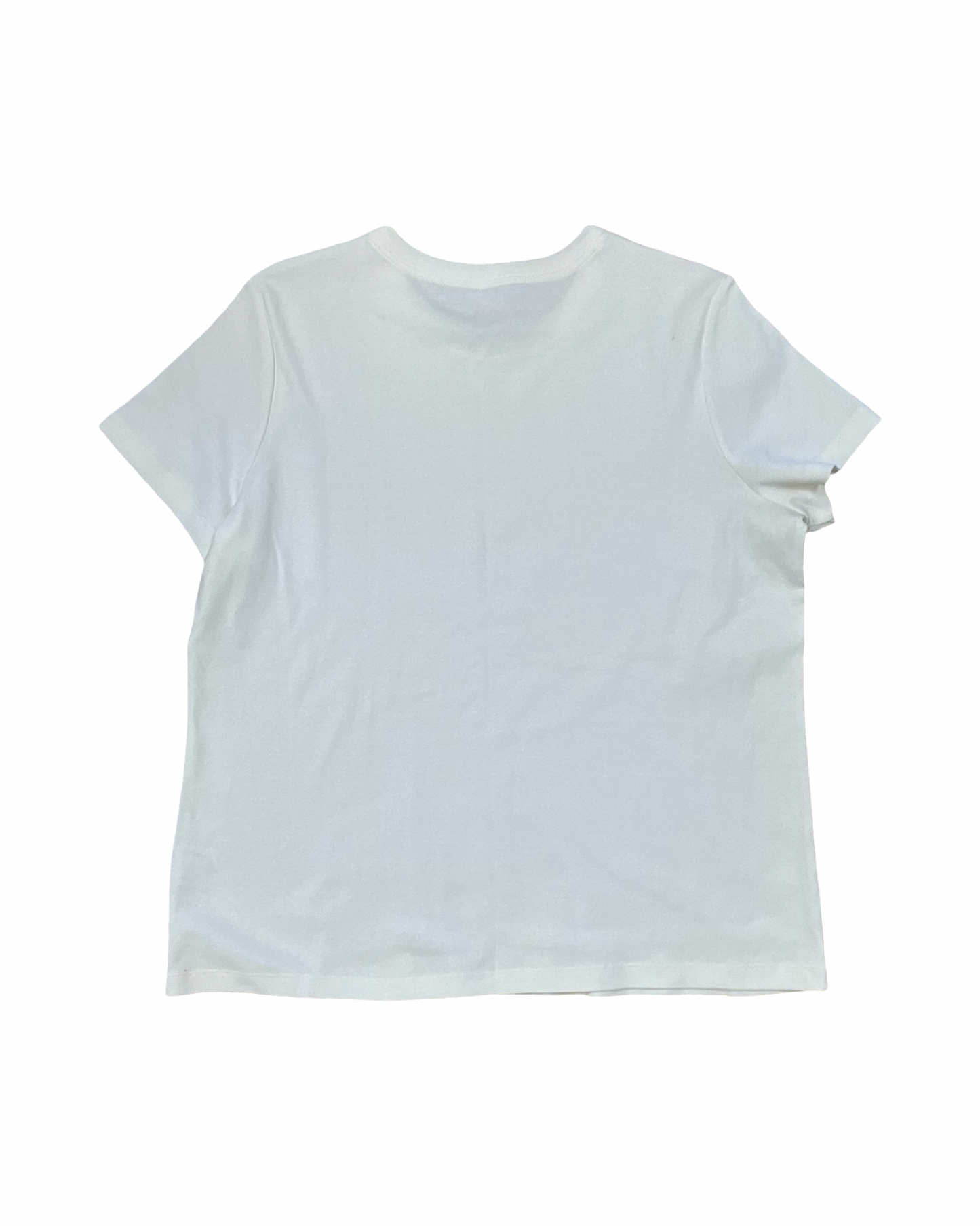 Top Ss By Lands End In White, Size:Xl