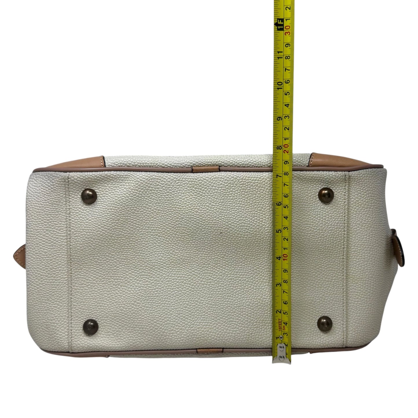 AS IS Heritage Scotch Grain Bowler Bag Luxury Designer By Mulberry, Size: Large