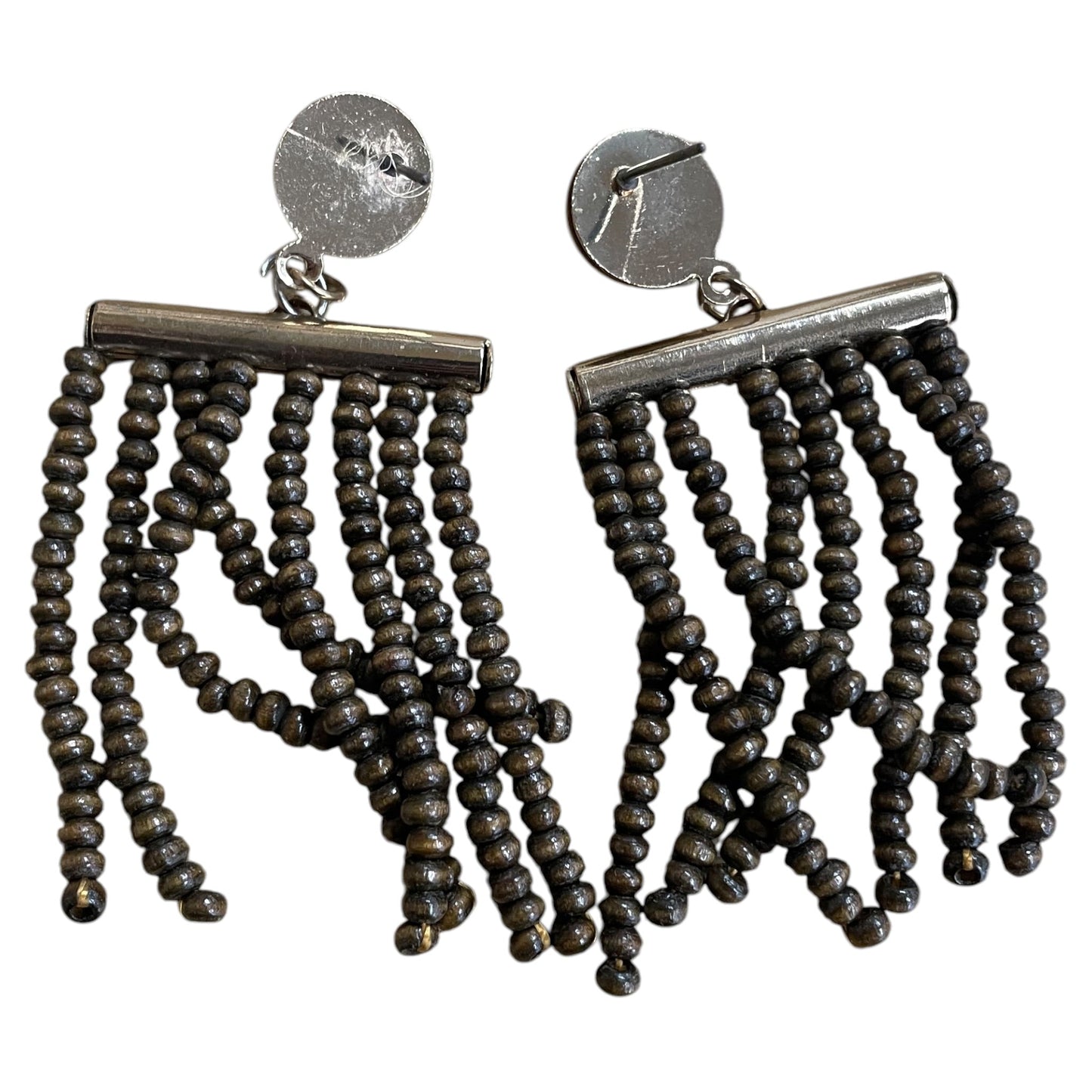 Earrings Dangle/Drop By Hiddie and Joe In Brown & Gold