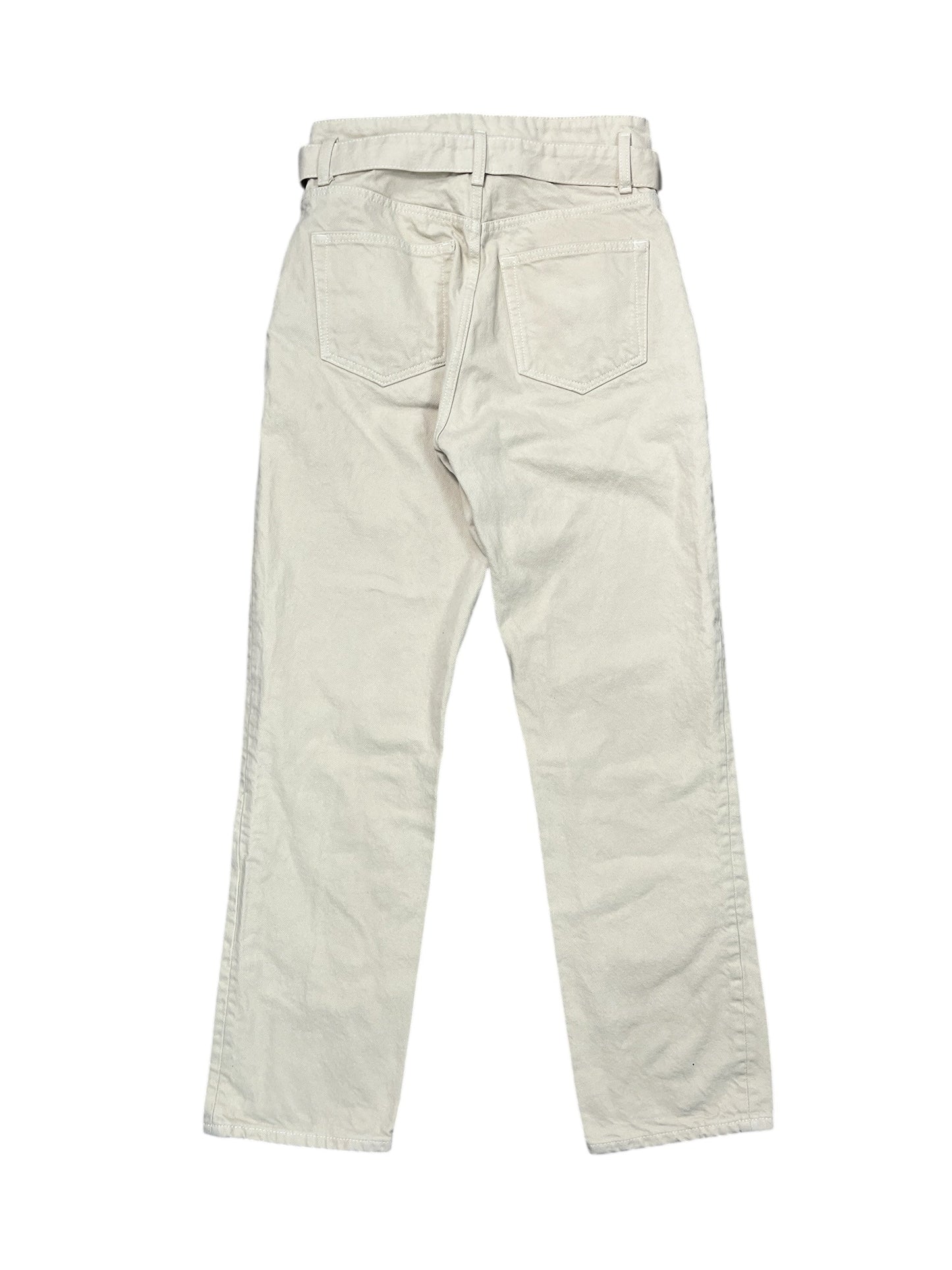 Jeans Straight By Reformation In Tan, Size:6