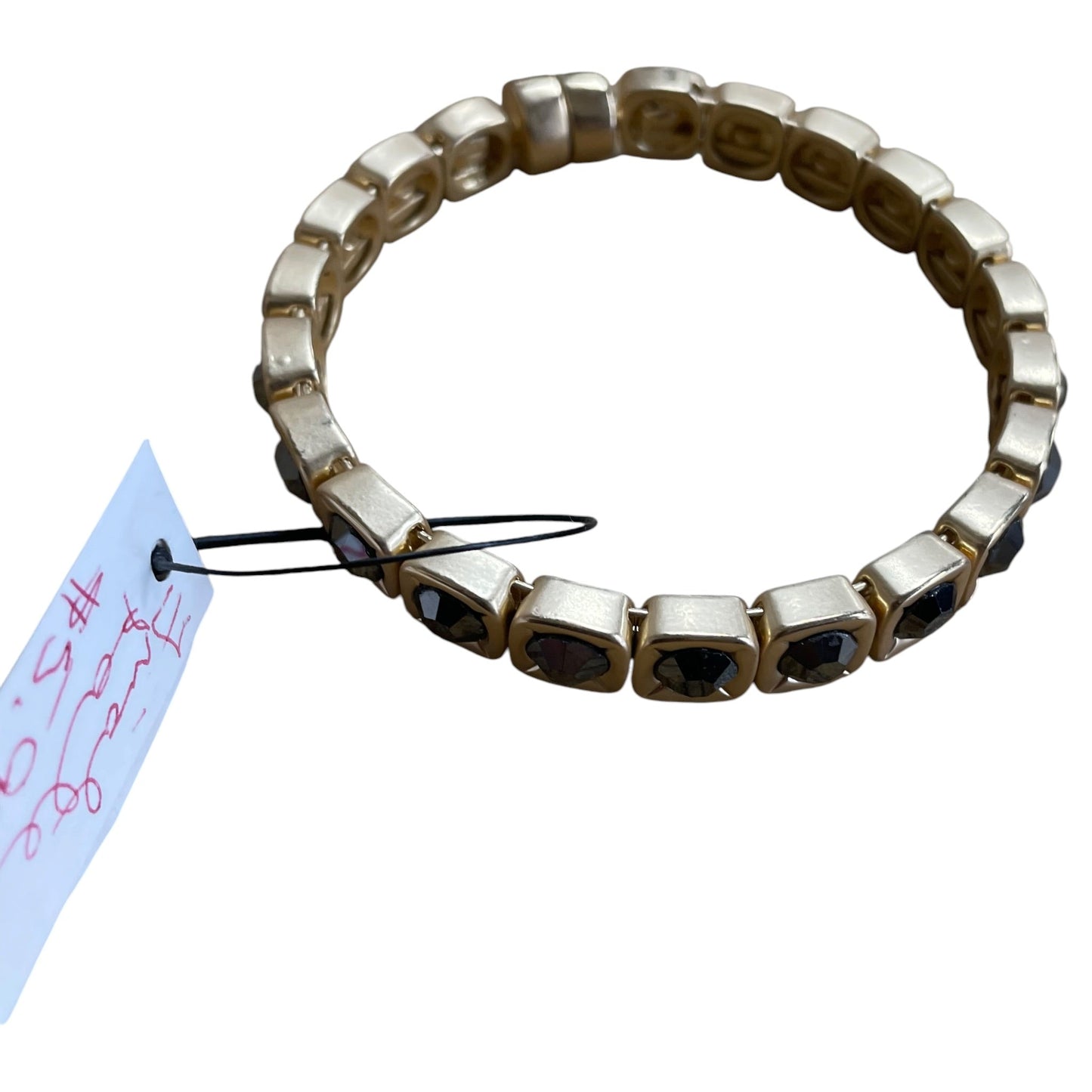 Bracelet Bangle By Chicos In Gold & Grey