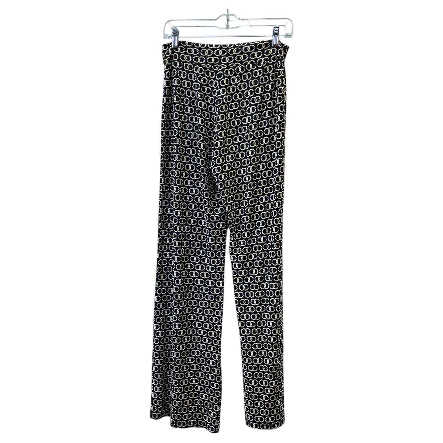 Pants Dress By Clara Sun Woo In Black & Gold, Size:M