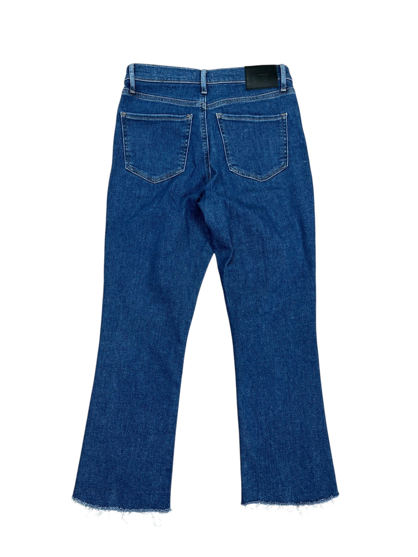 Jeans Boot Cut By Express In Blue Denim, Size:8