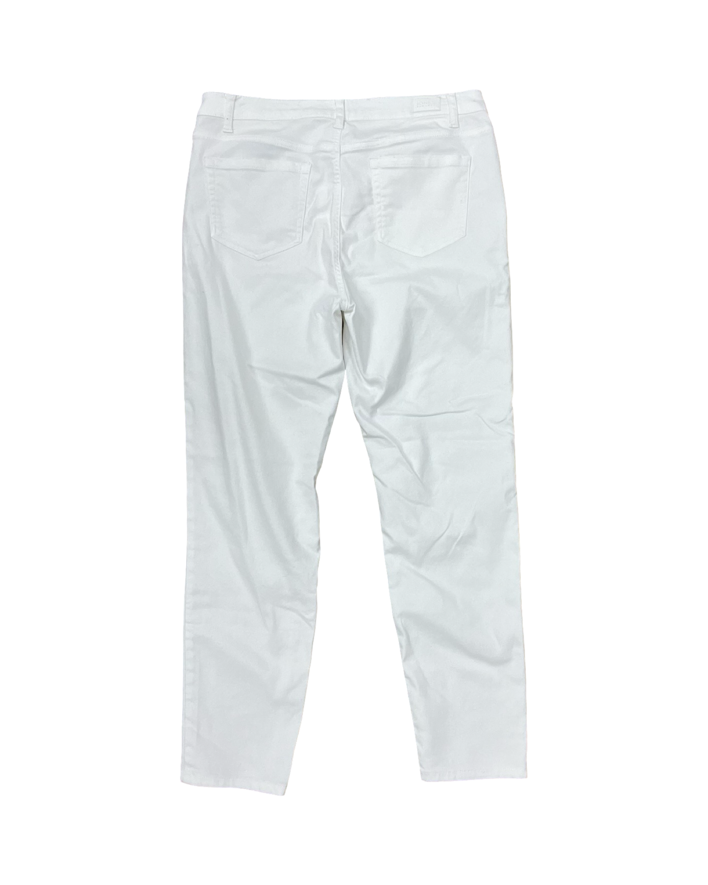 Jeans Skinny By Jones New York In White Denim, Size:14