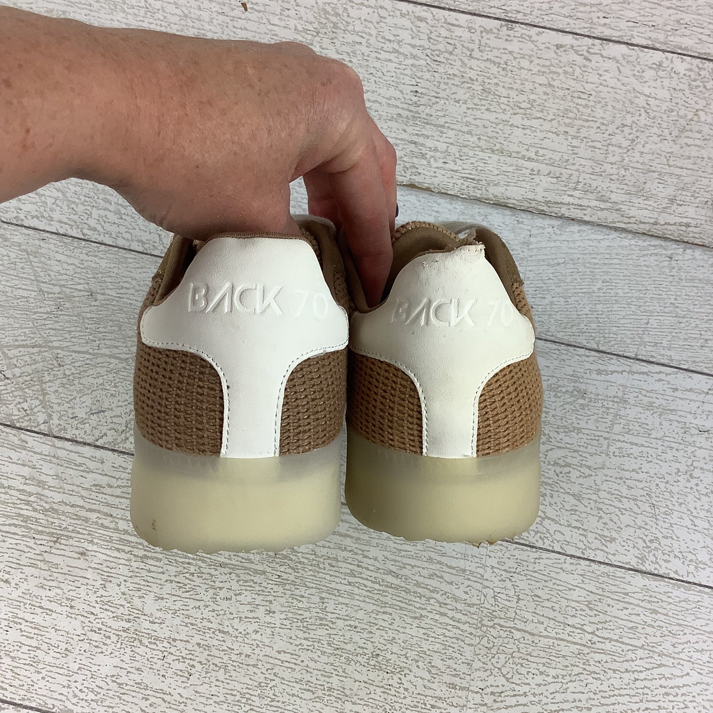 Shoes Sneakers By Cmc In Tan, Size: 36 (As is)