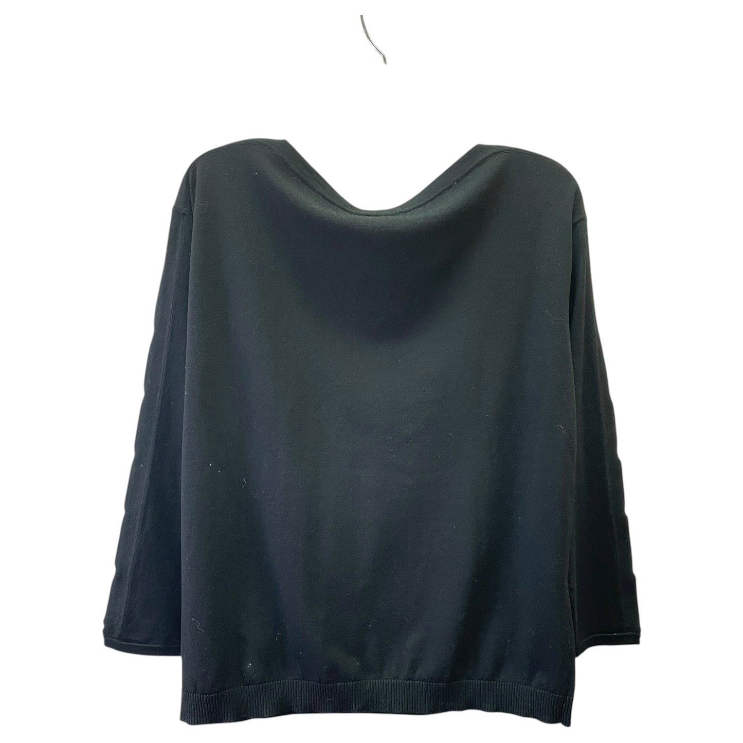 Sweater By Talbots In Black, Size:Mp