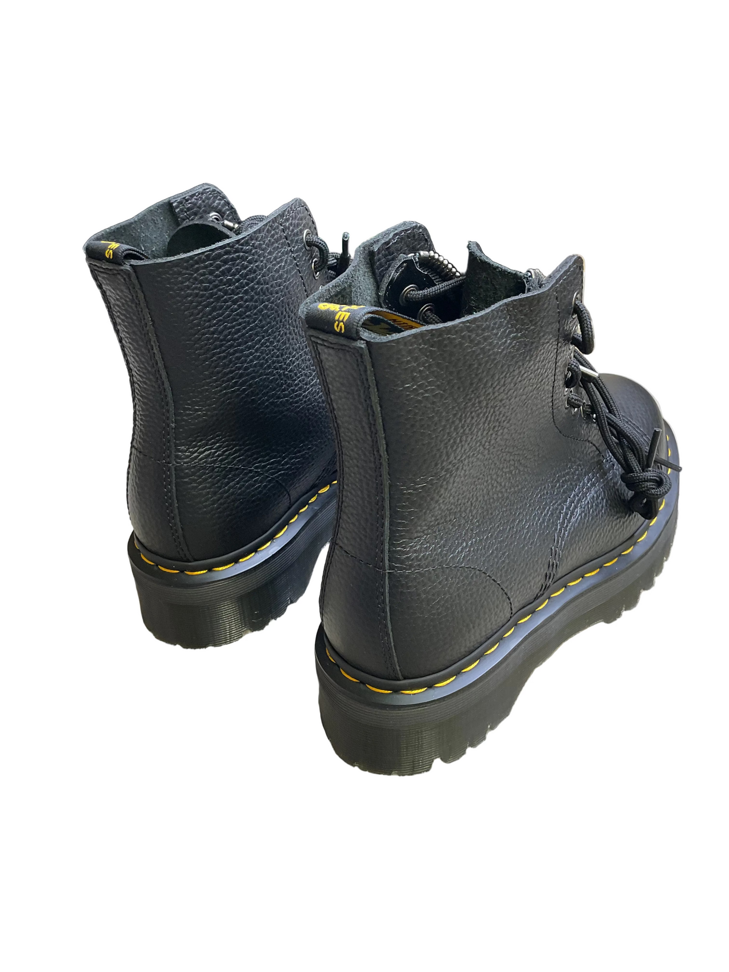 Boots Combat By Dr Martens In Black, Size:9