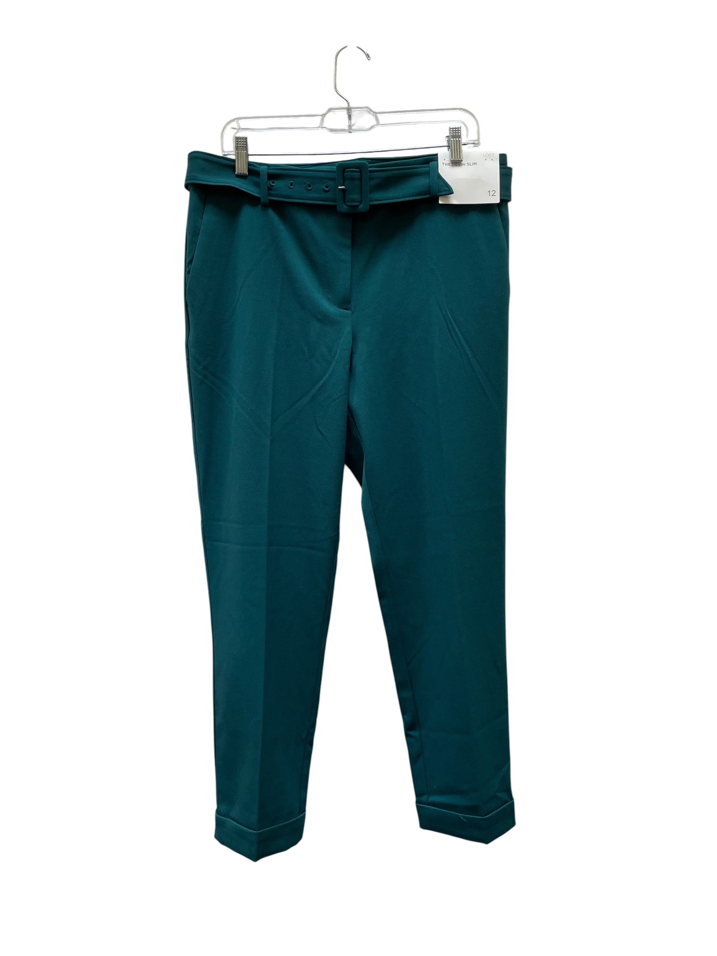 Pants Dress By Loft In Green, Size:12