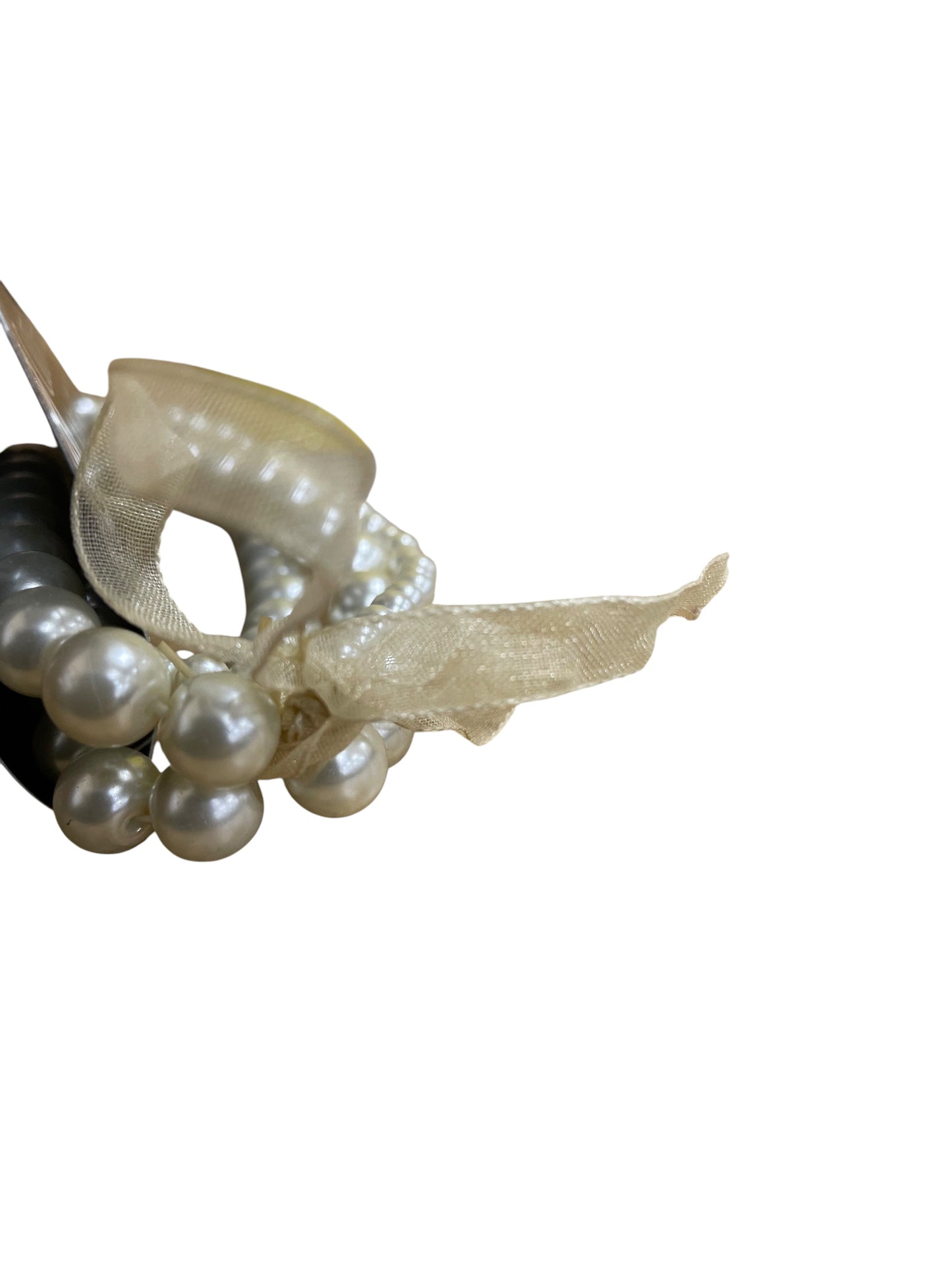 Bracelet Beaded By Cme In Cream, Size:03 Piece Set